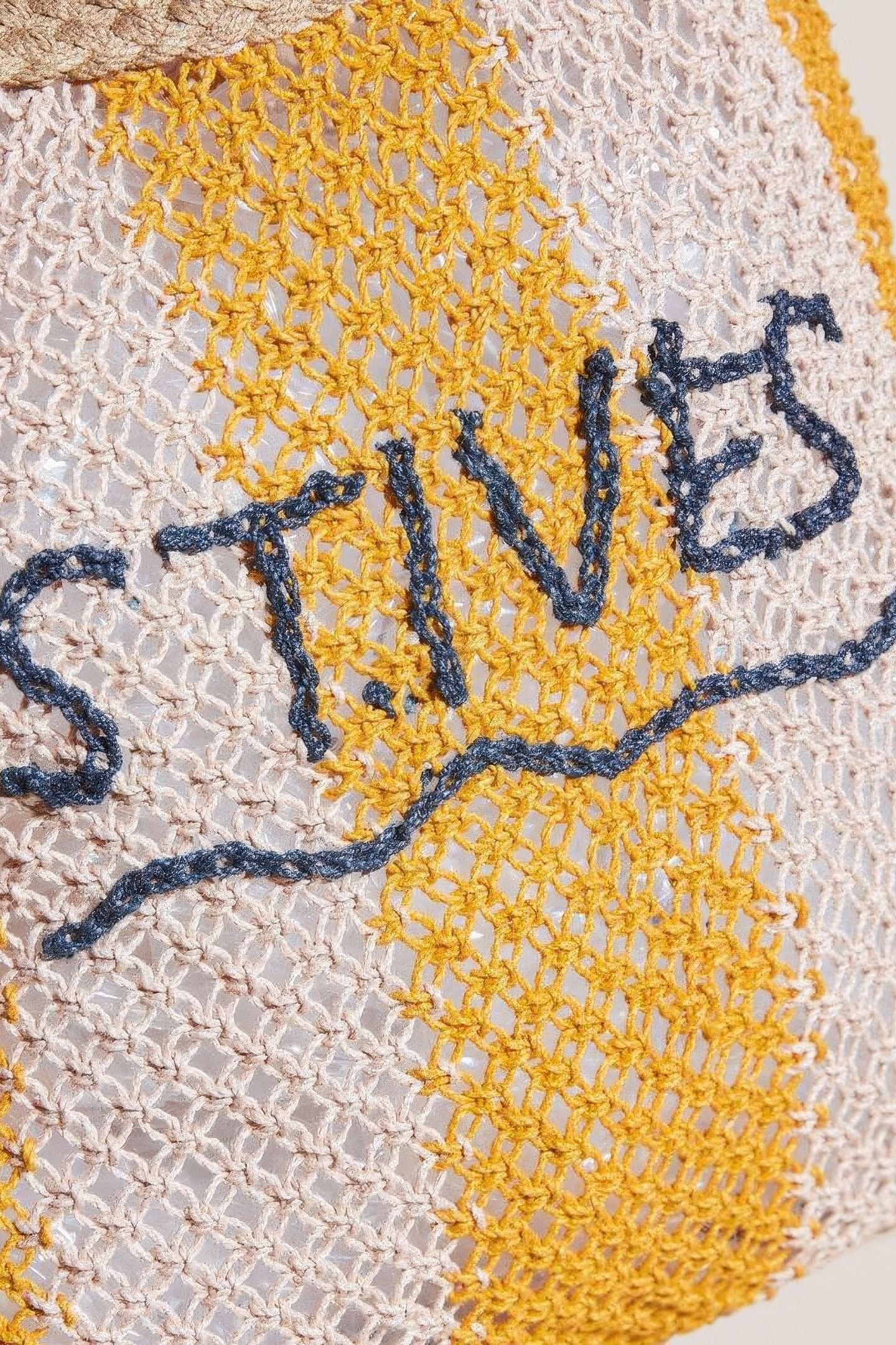 ST IVES JUTE MACRAME SHOPPER NATURAL MULTI 3