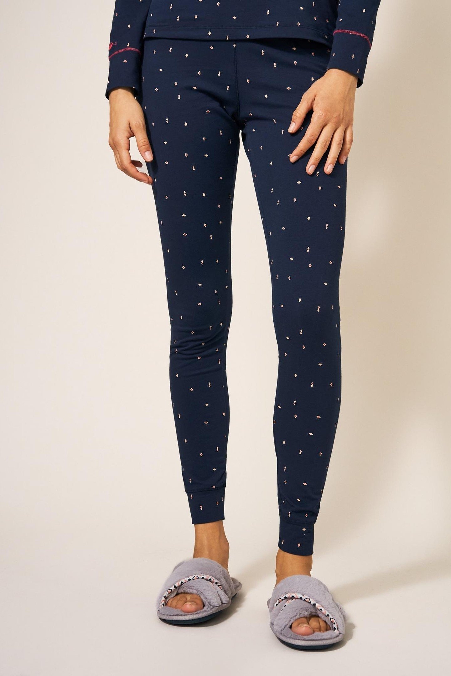 SELENA JERSEY LEGGING NAVY MULTI 1