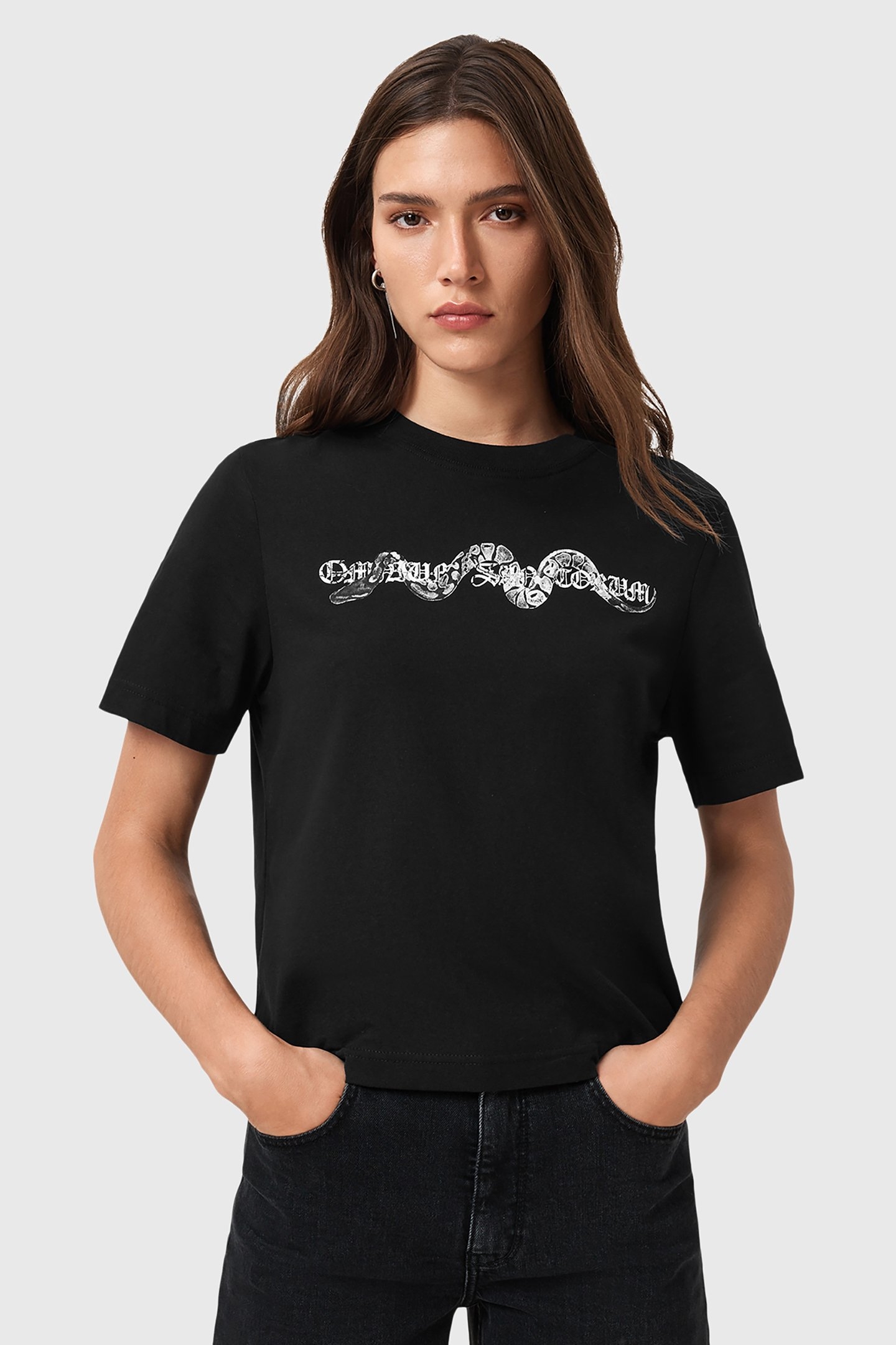 VENA LISA TEE BLACK 1