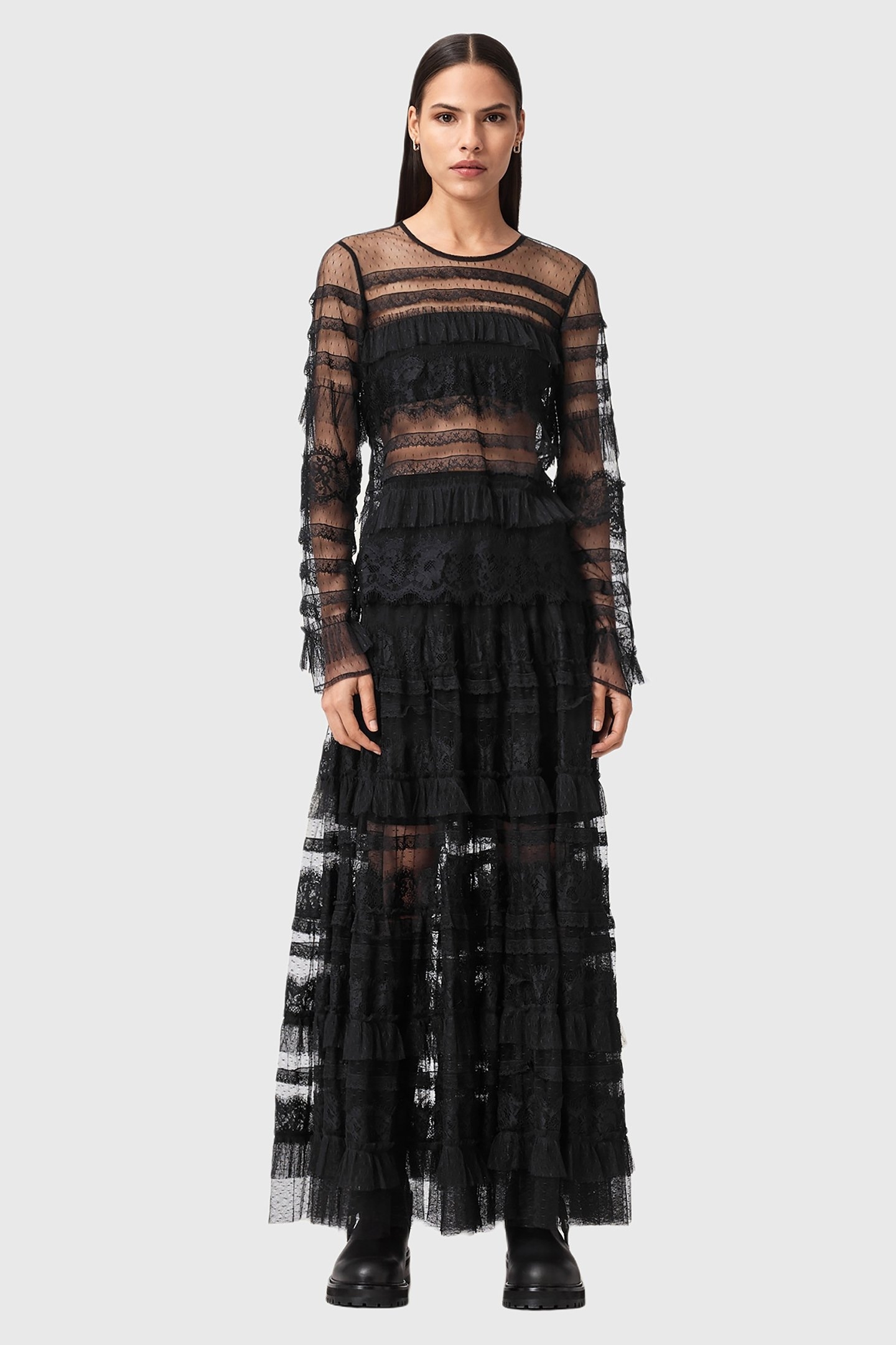 ARLEA TULLE TOP BLACK 2