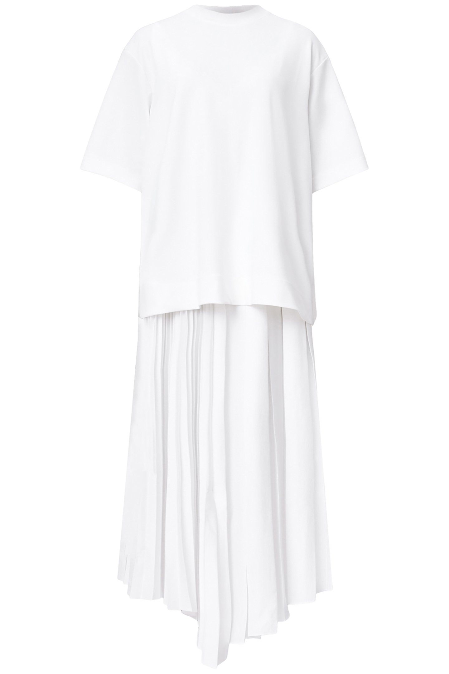 JAX TEE DRESS CHALK WHITE 7
