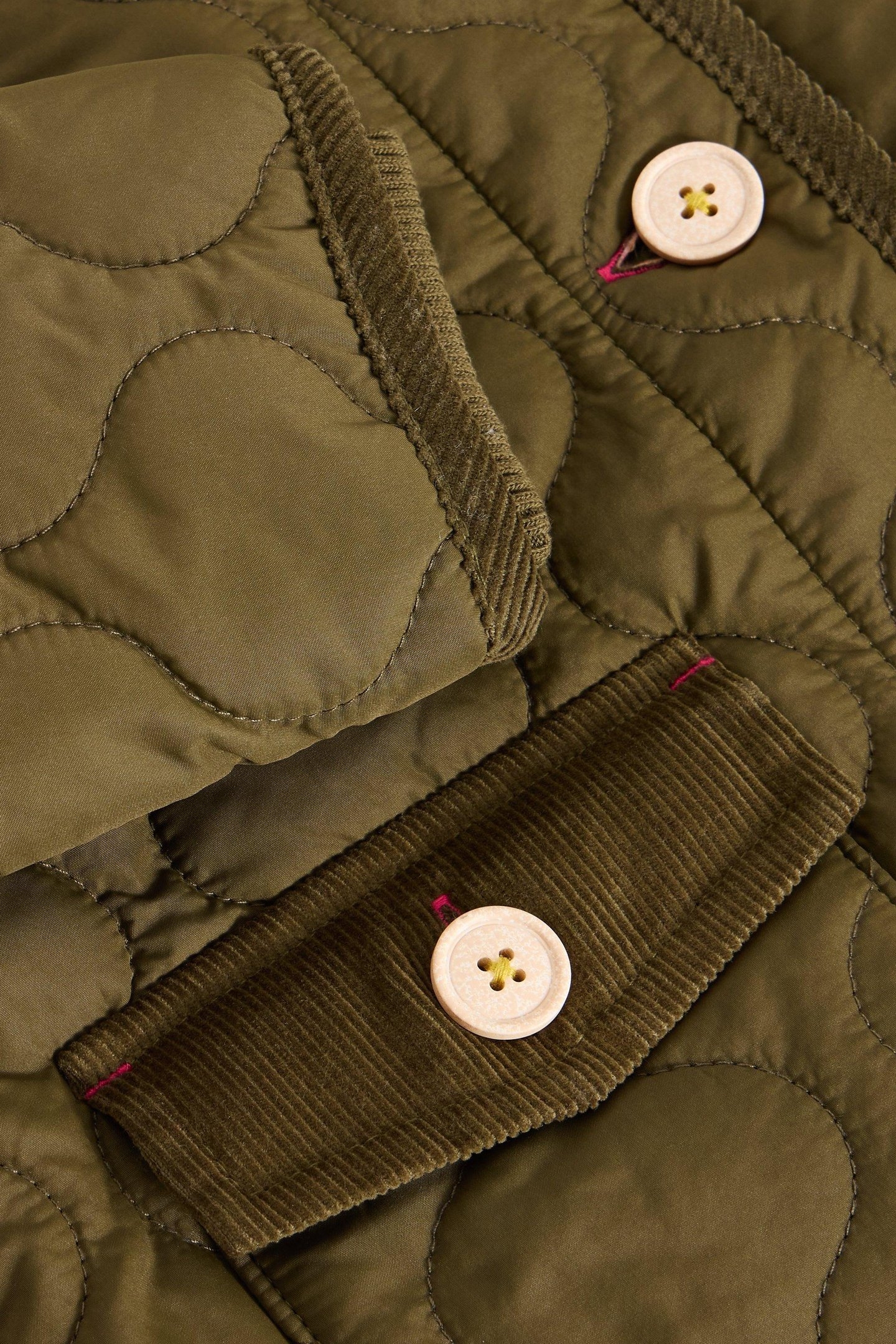 QUILTED JACKET KHAKI GREEN 3