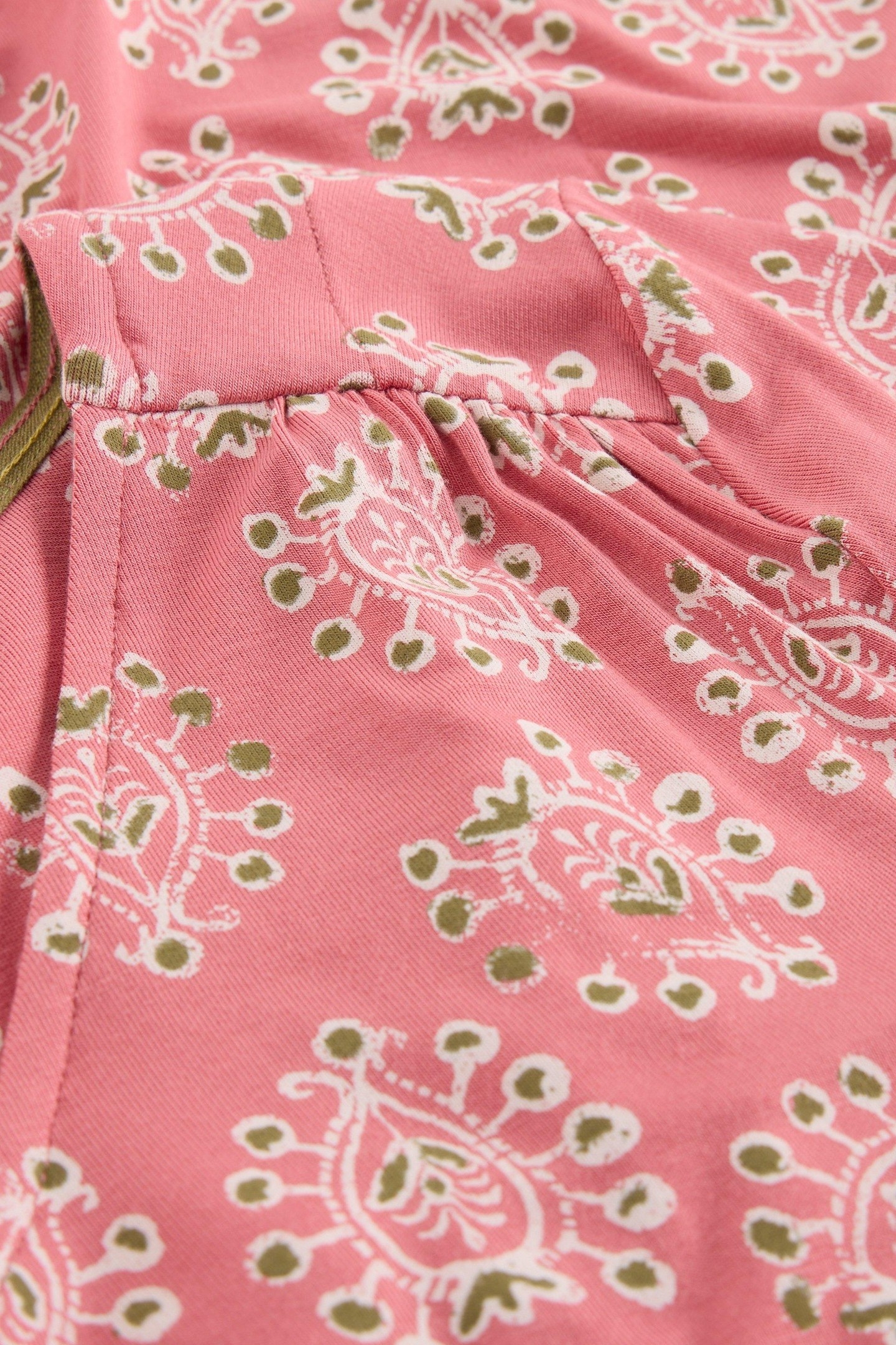 TALLIE JERSEY DRESS PINK PRINT 4