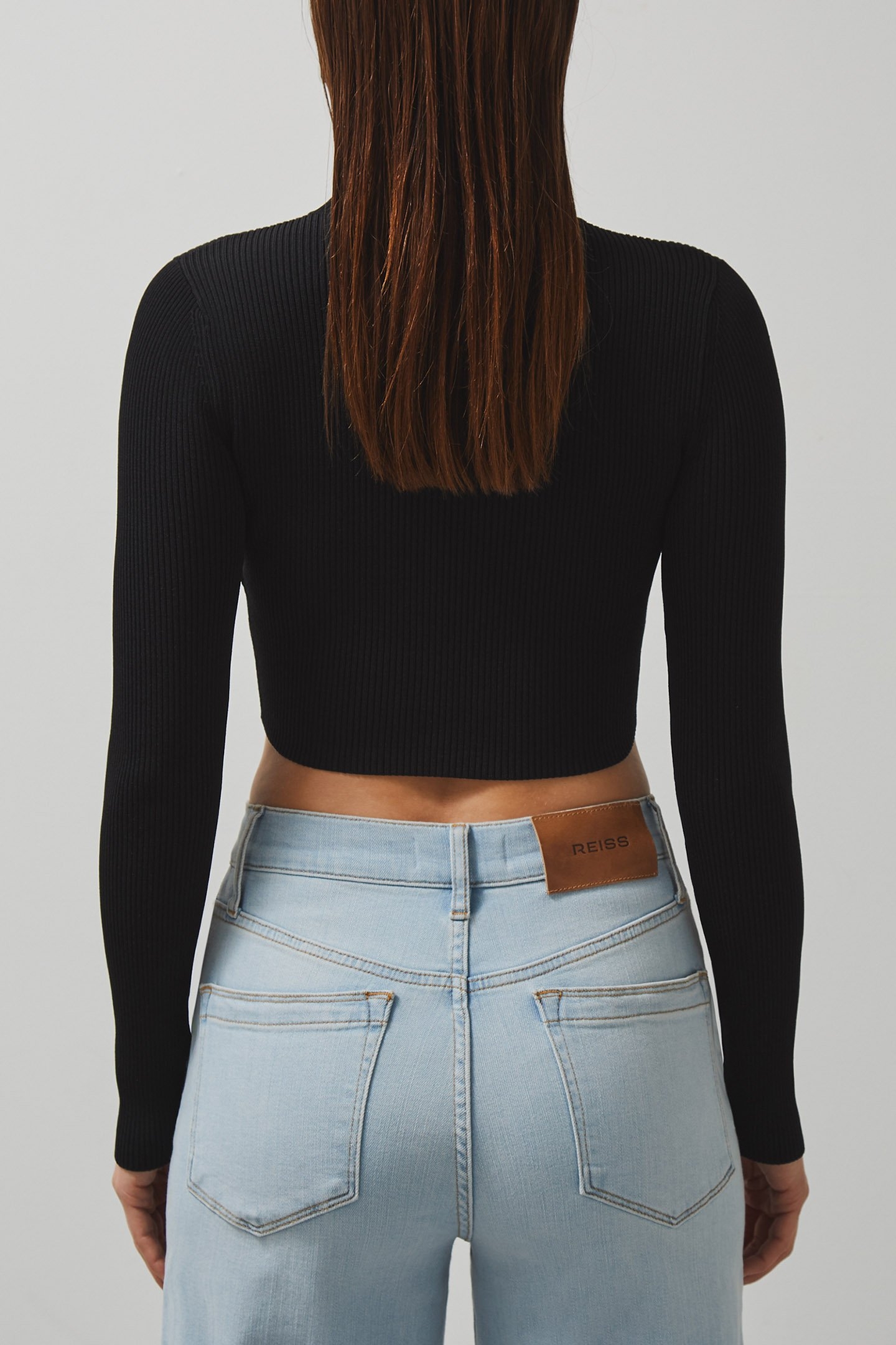 LS KNITTED MCLAREN SPEEDMARK TURTLE NECK BLACK 2