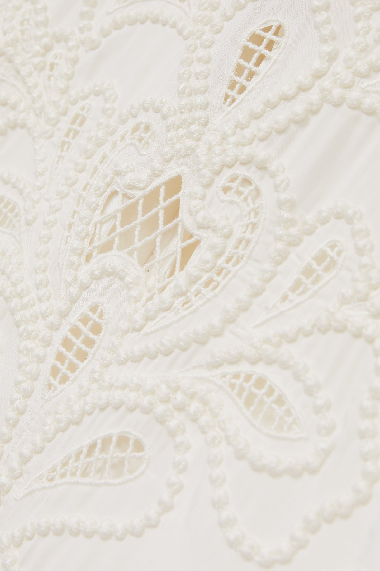 FLORAL CUT OUT TOP IVORY 6