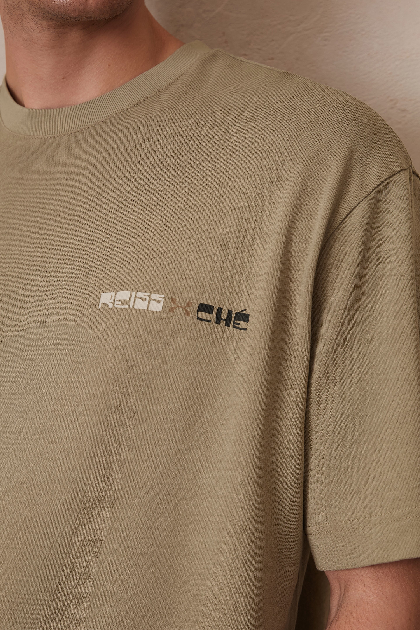 SS WASHED SUNSET PRINTED TSHIRT SAGE GREEN 5