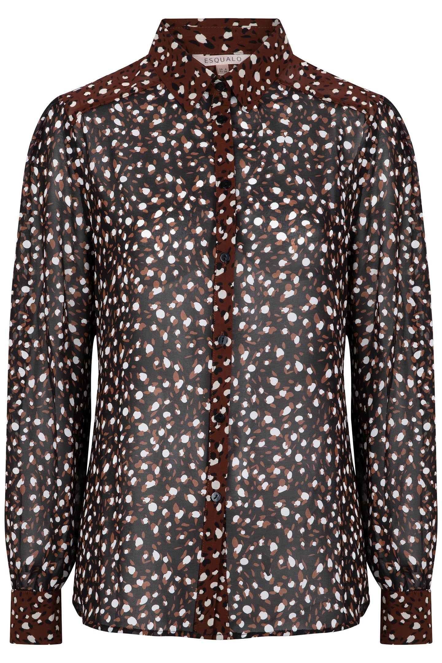 BLOUSE BASIC ANIMAL STEPS PRINT 5