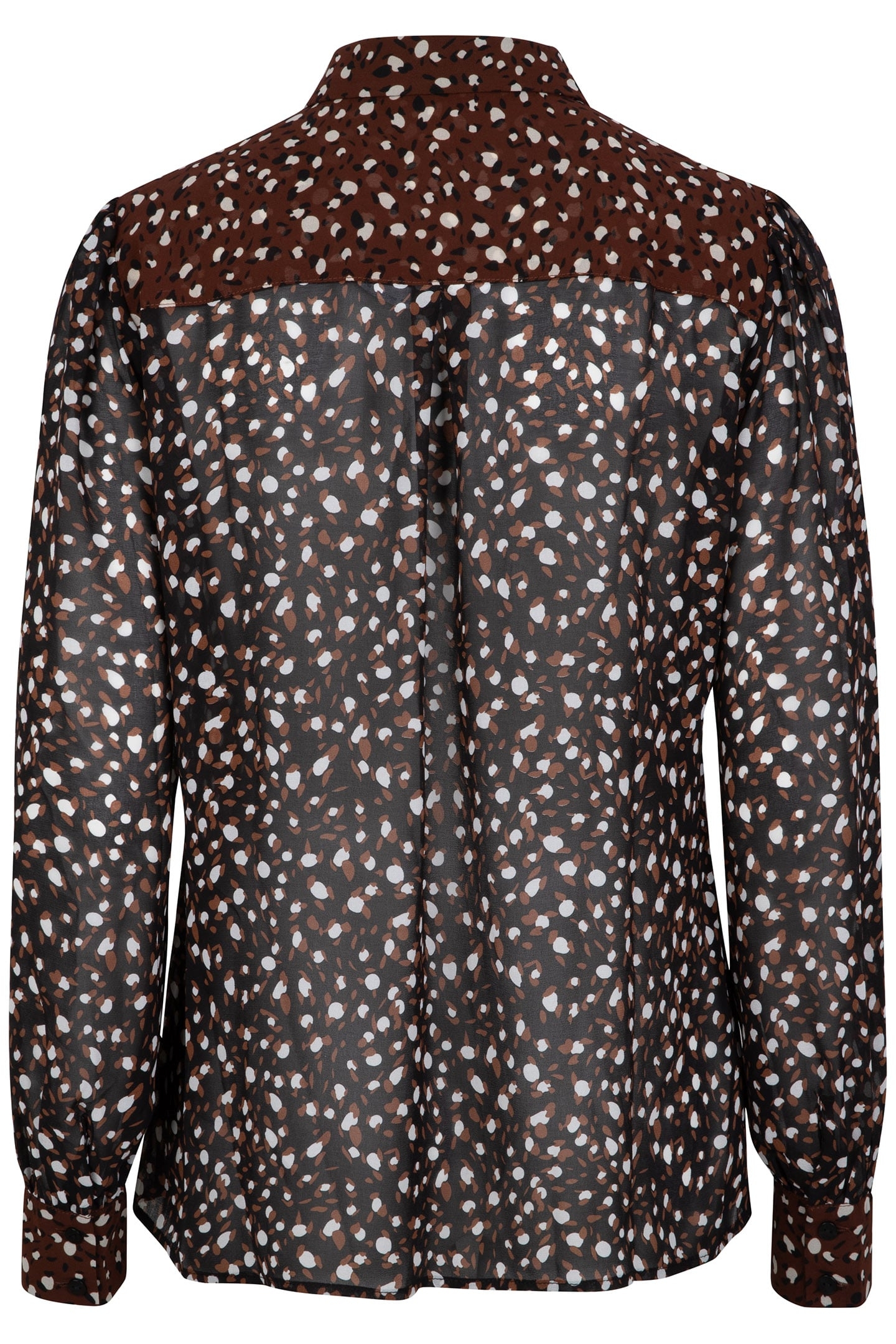 BLOUSE BASIC ANIMAL STEPS PRINT 6