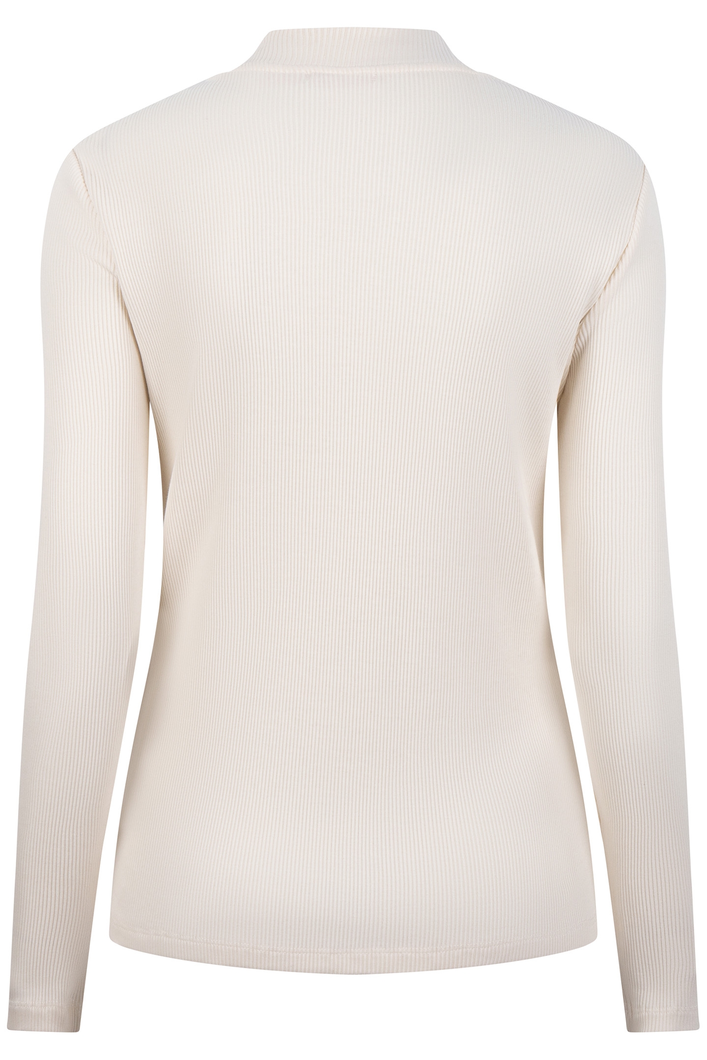 TOP RIB LONG SLVE LIGHT SAND 4