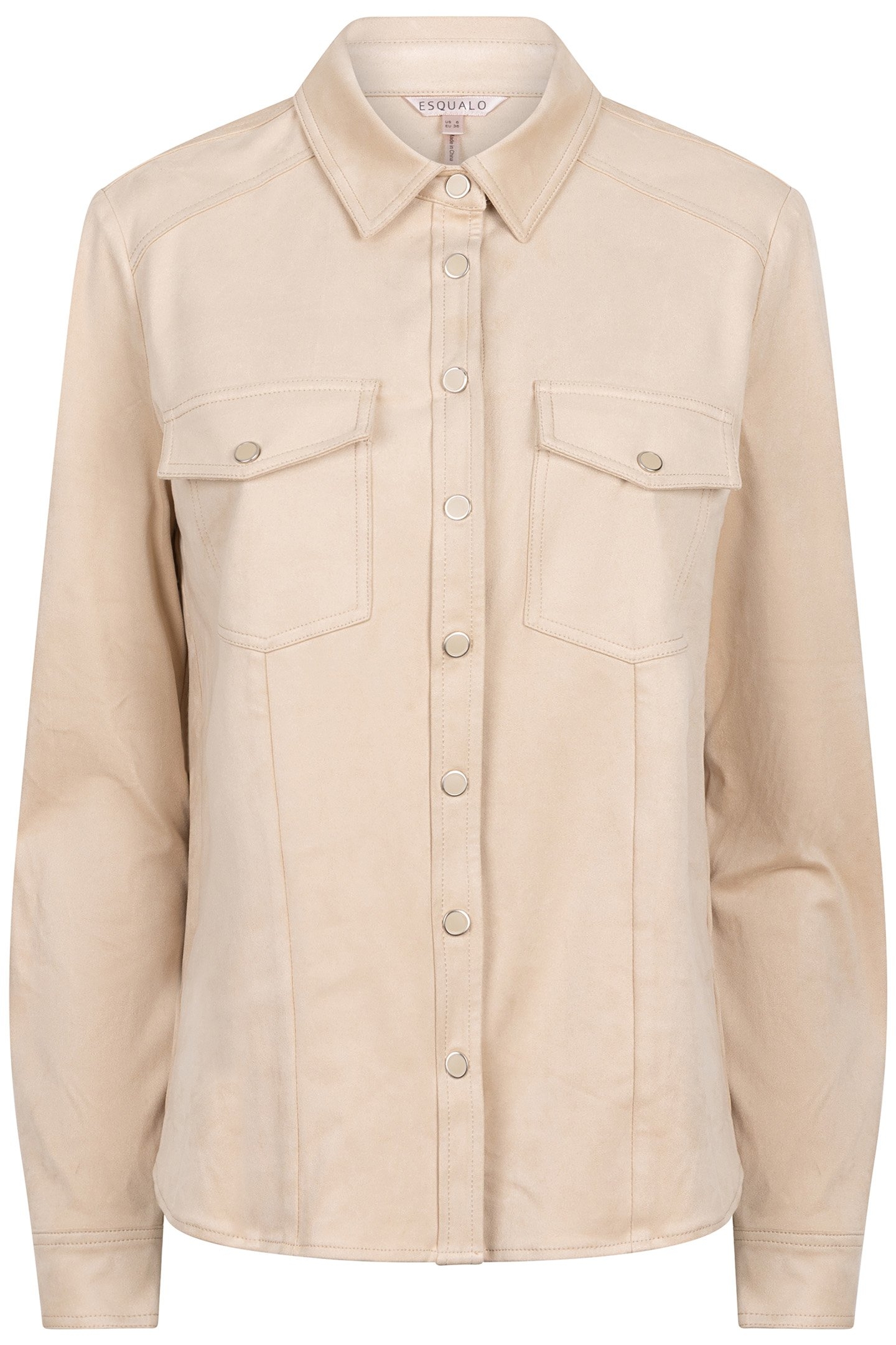 BLOUSE SUEDINE SAND 5