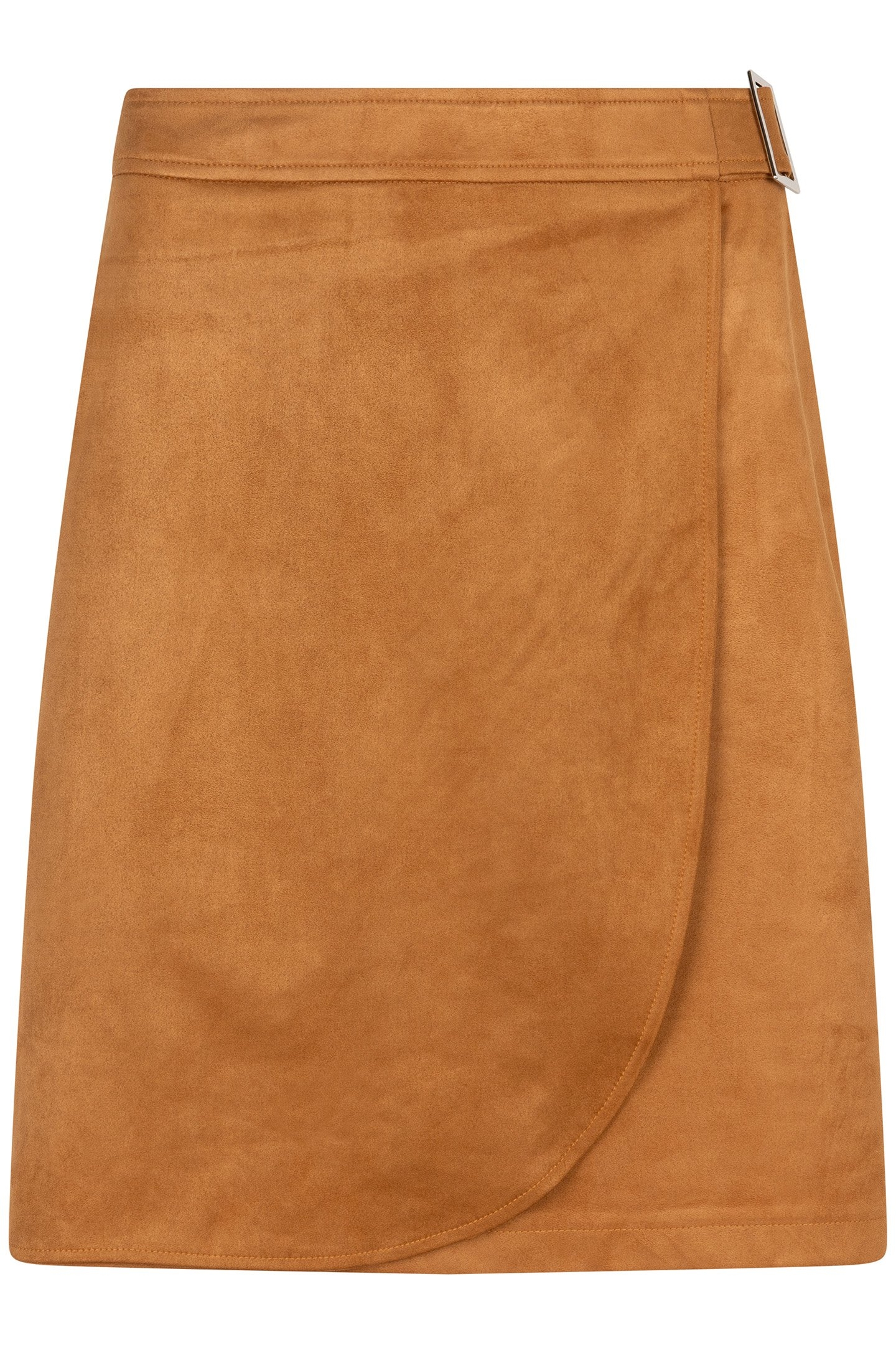 SKIRT OVERLAP SUEDINE CAMEL 6