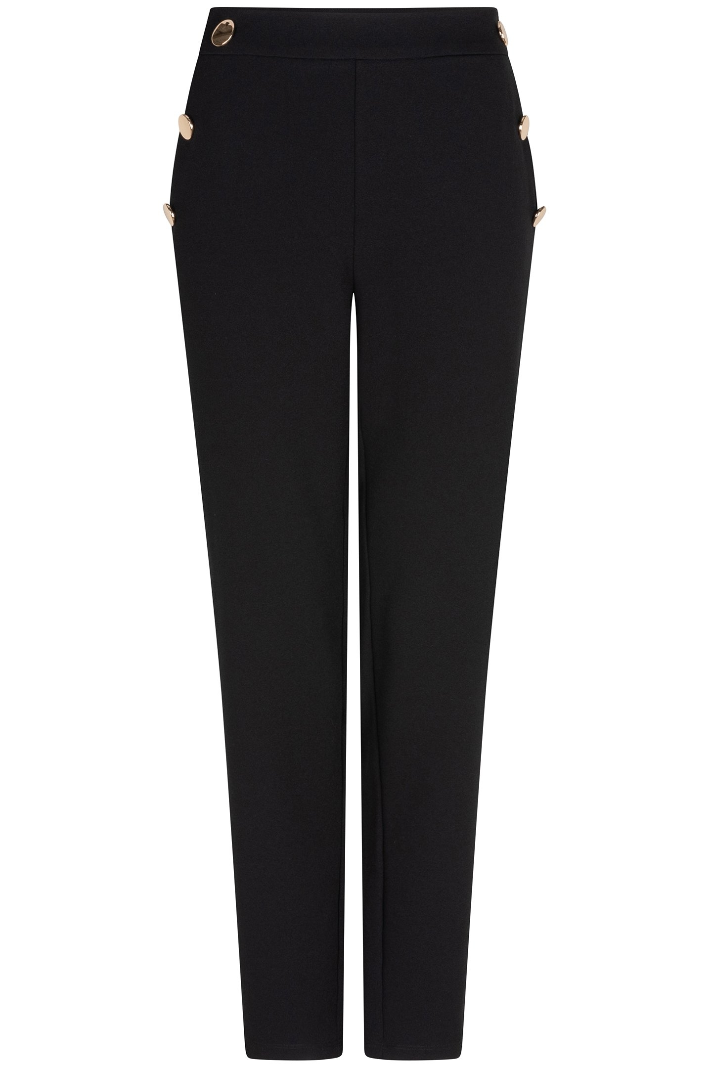 TROUSERS BUTTONS BLACK 5
