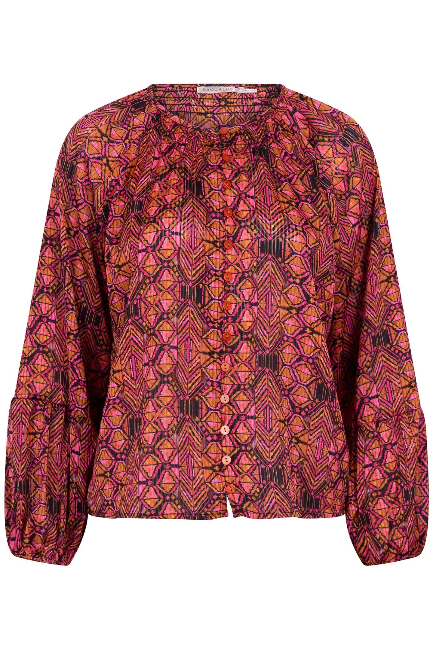 BLOUSE FANCY SLVE SENSATION PRINT 4