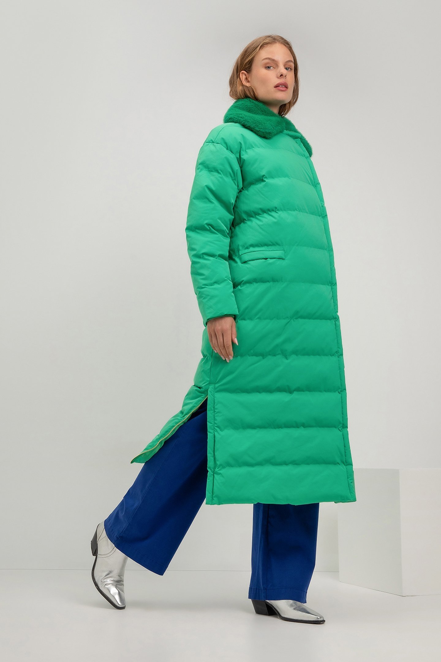 SUZE COAT PARROT GREEN 5