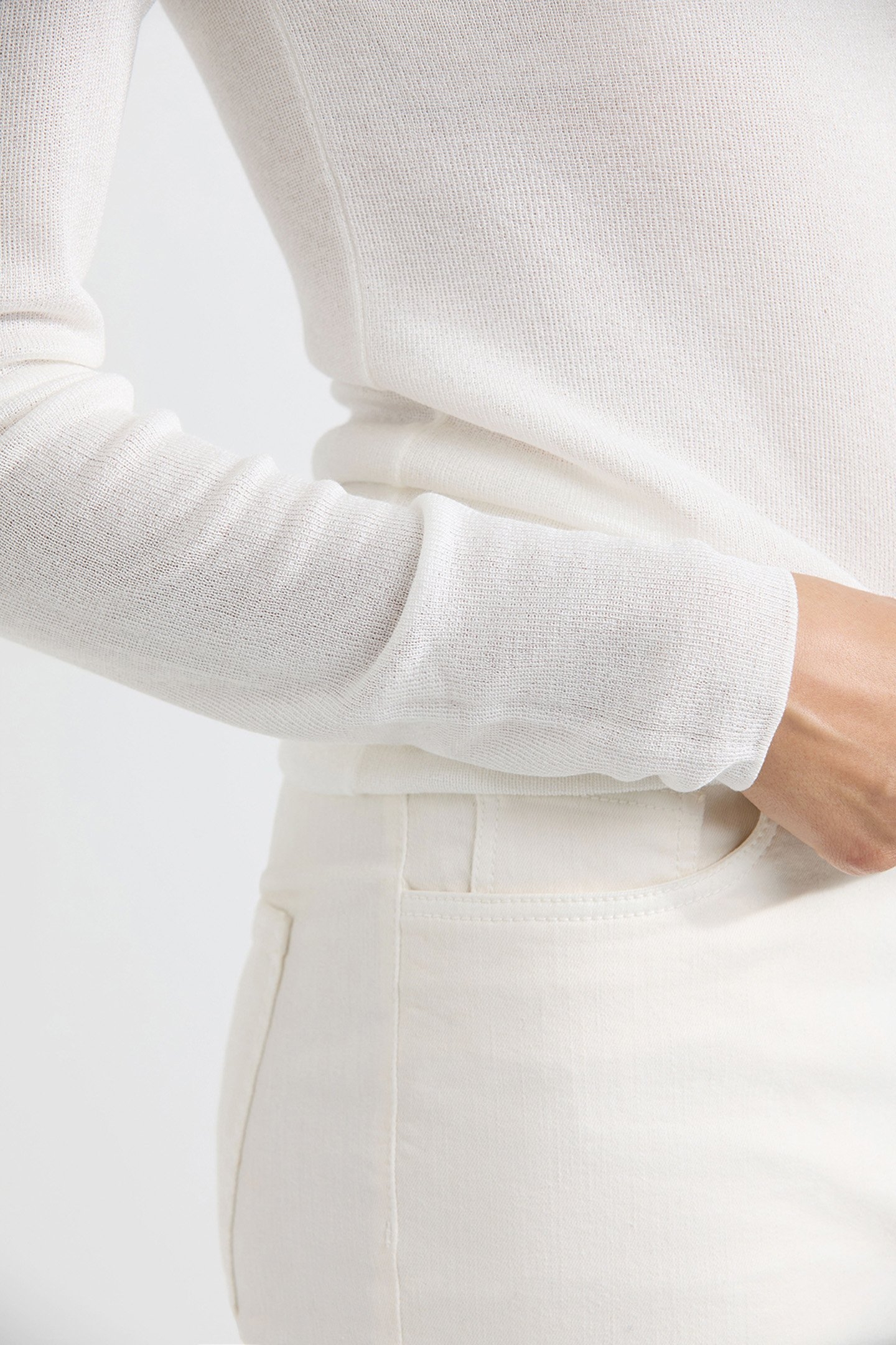 SAAR SWEATER LUREX OFF WHITE 3