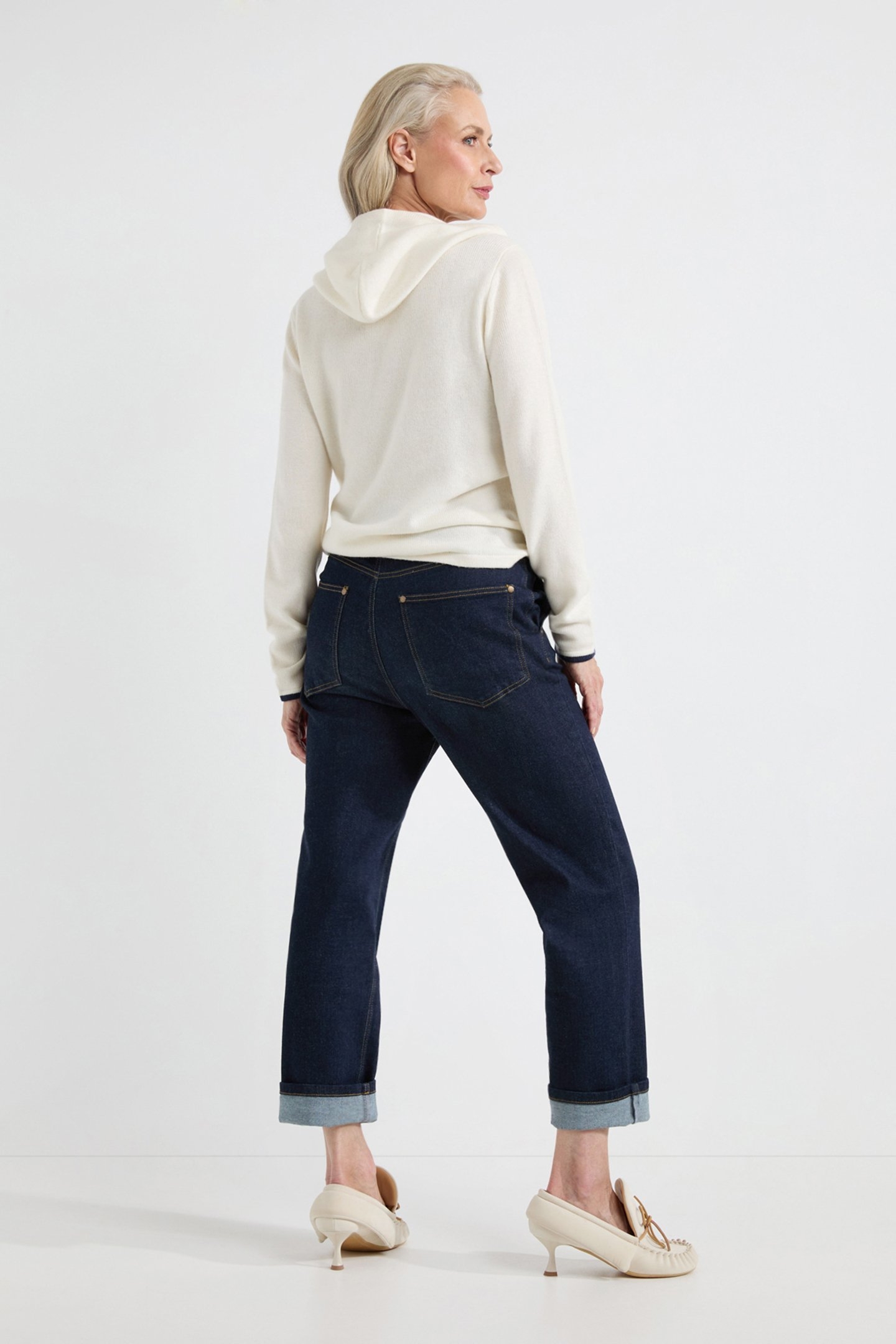 ALLARD HOODIE OFF WHITE STRIPE 2