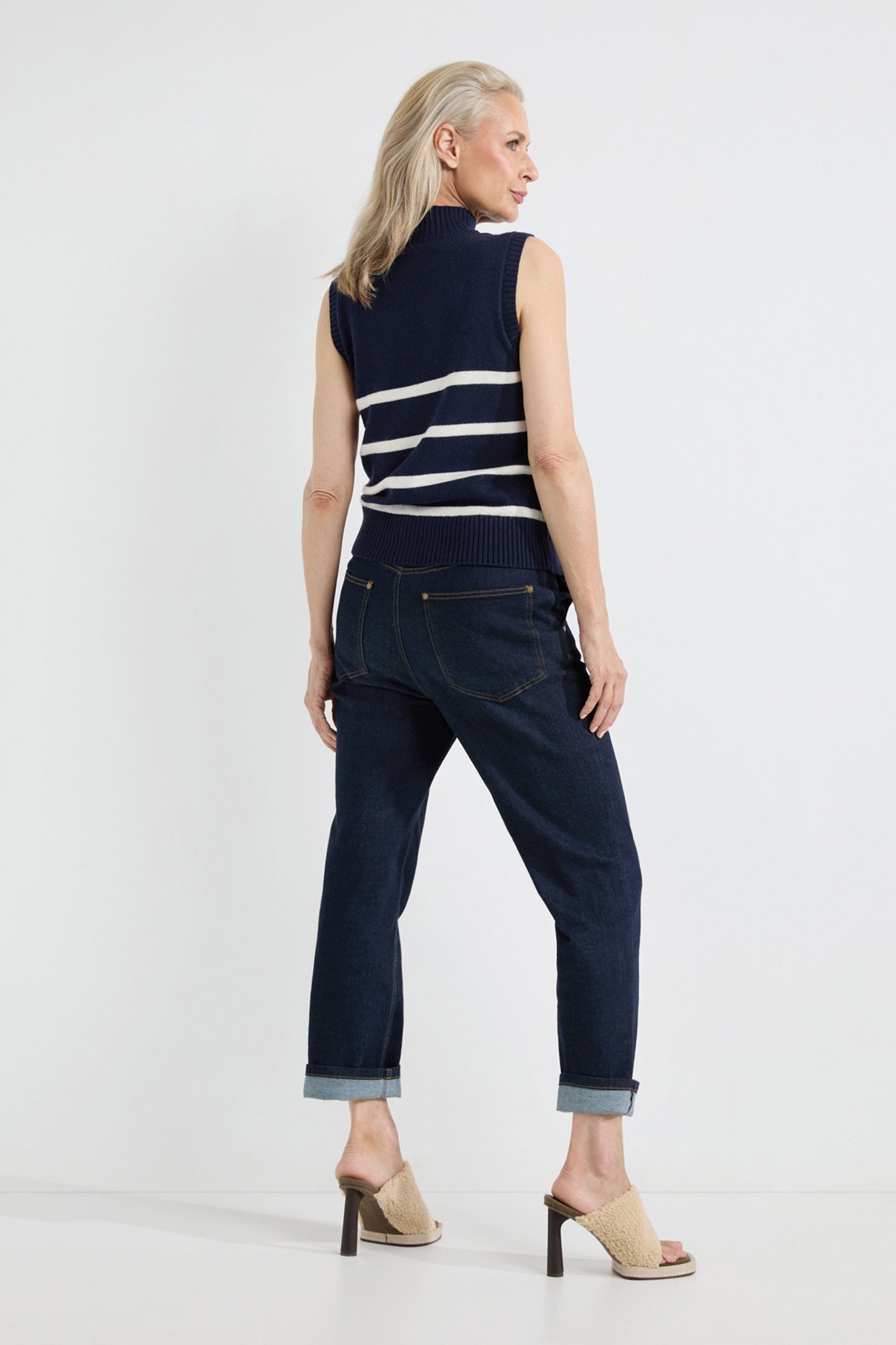 ARIANNE SINGLET NAVY STRIPE 4