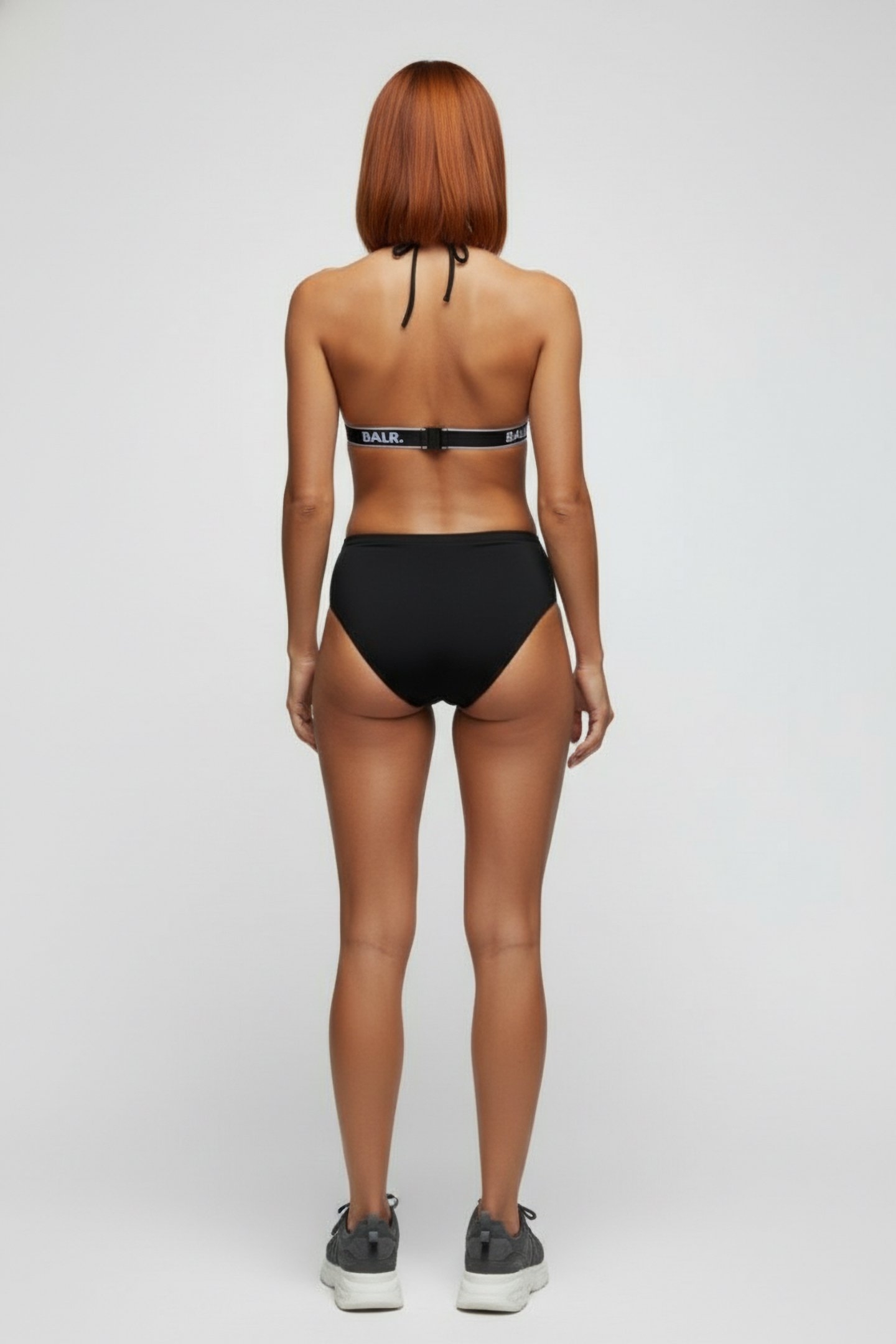 CHEEKY TRIANGLE BIKINI BLACK 2