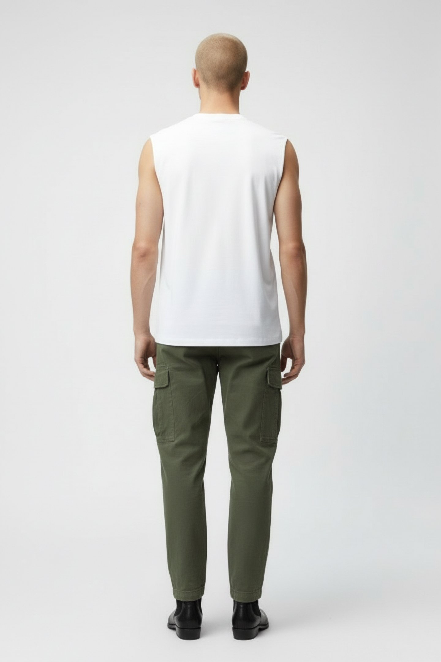 LOGO OVERSIZE TANKTOP BRIGHT WHITE 2