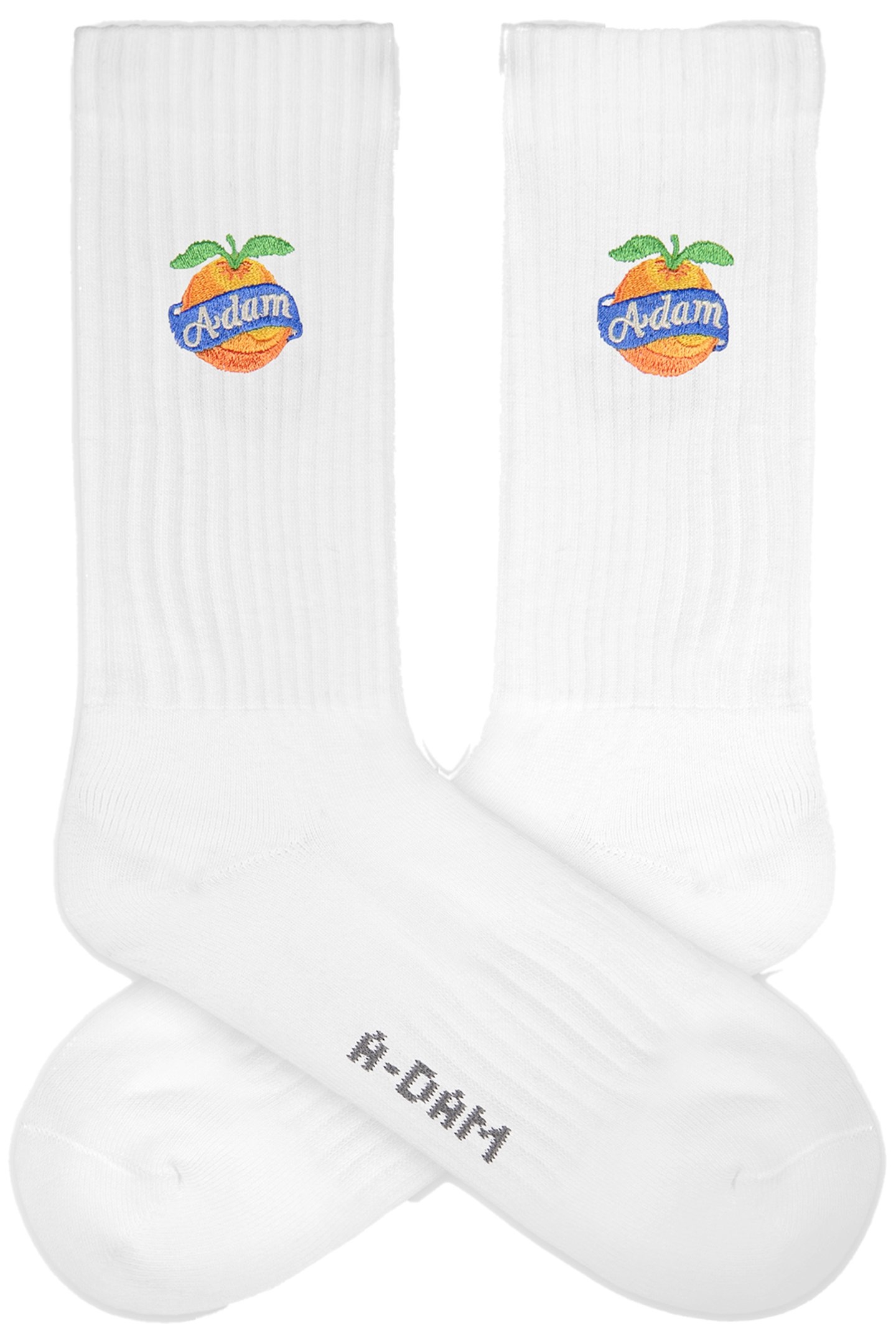UNISEX A-DAM 3-PACK CREW SOCKS MULTICOLOR 2