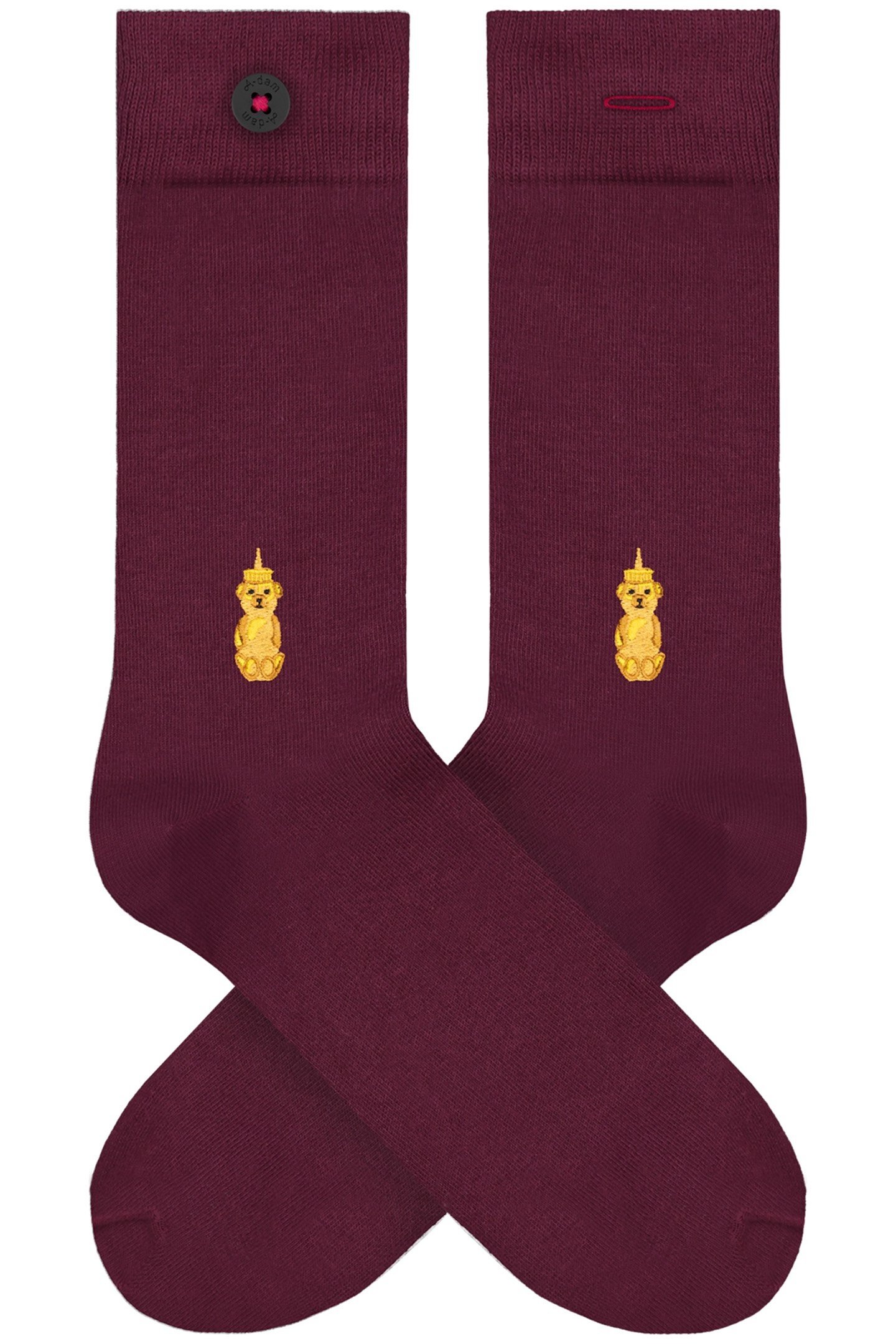 UNISEX A-DAM 4-PACK CASUAL SOCKS MULTICOLOR 4