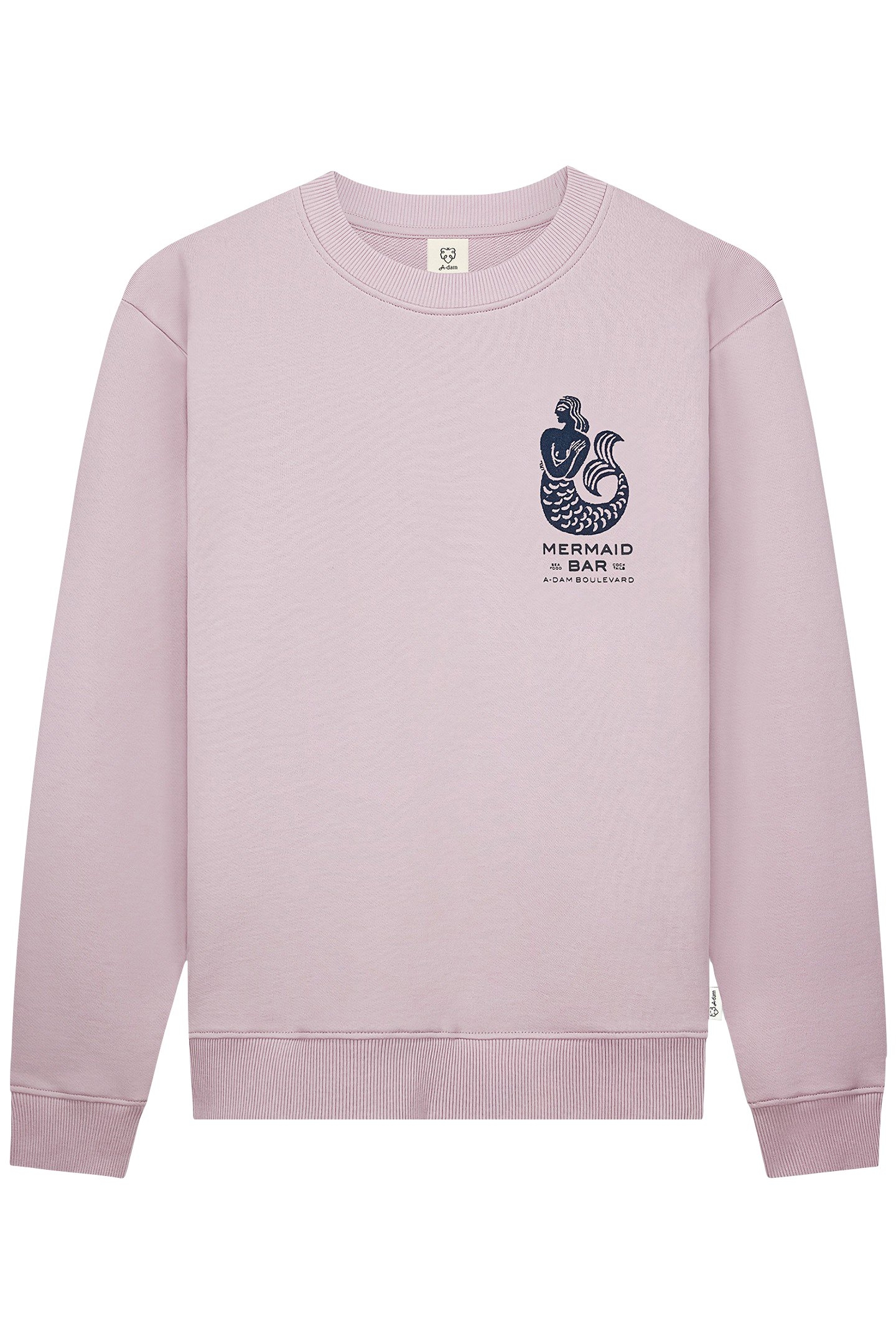 SWEATSHIRT DUSTY PINK MERMAID FICUS 1