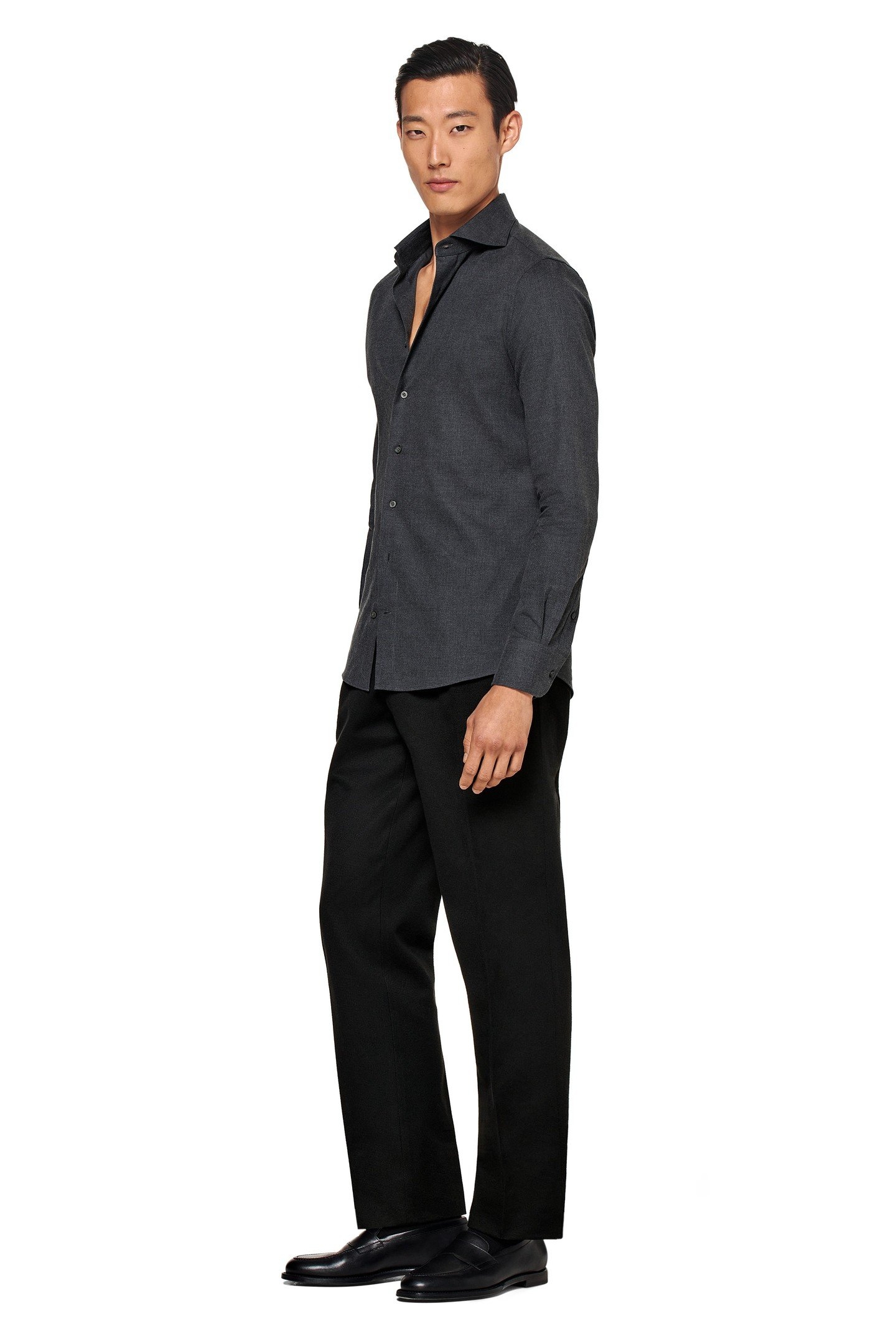 FLANNEL DARK GREY DARK GREY 2