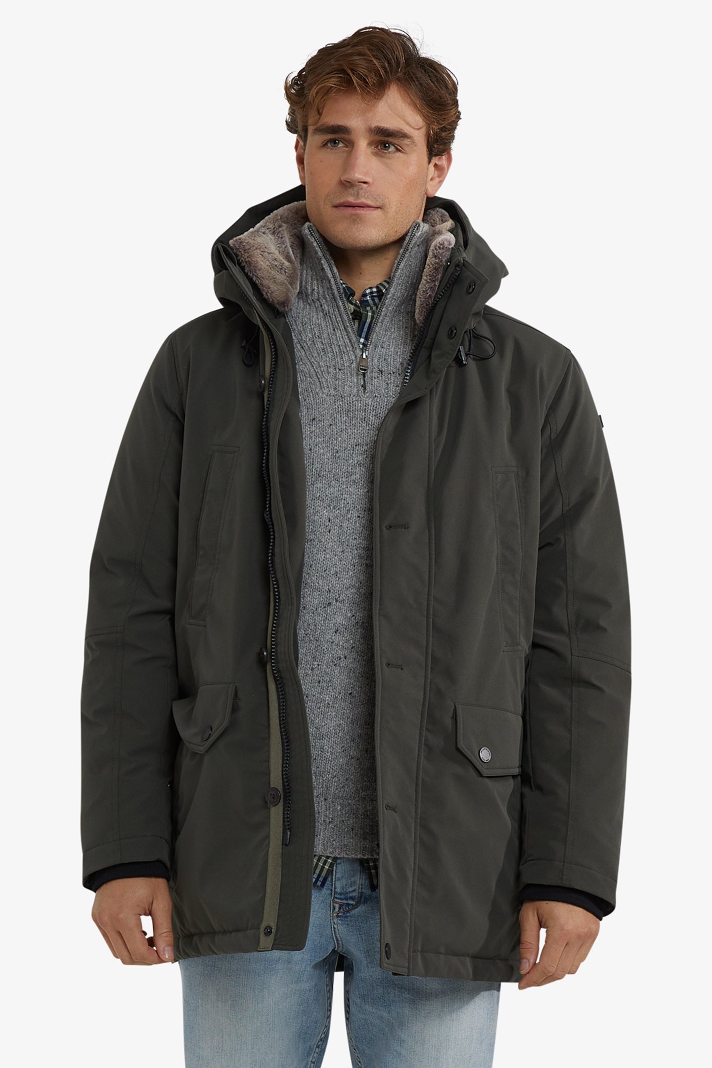 PARKA DARK OLIVE 1
