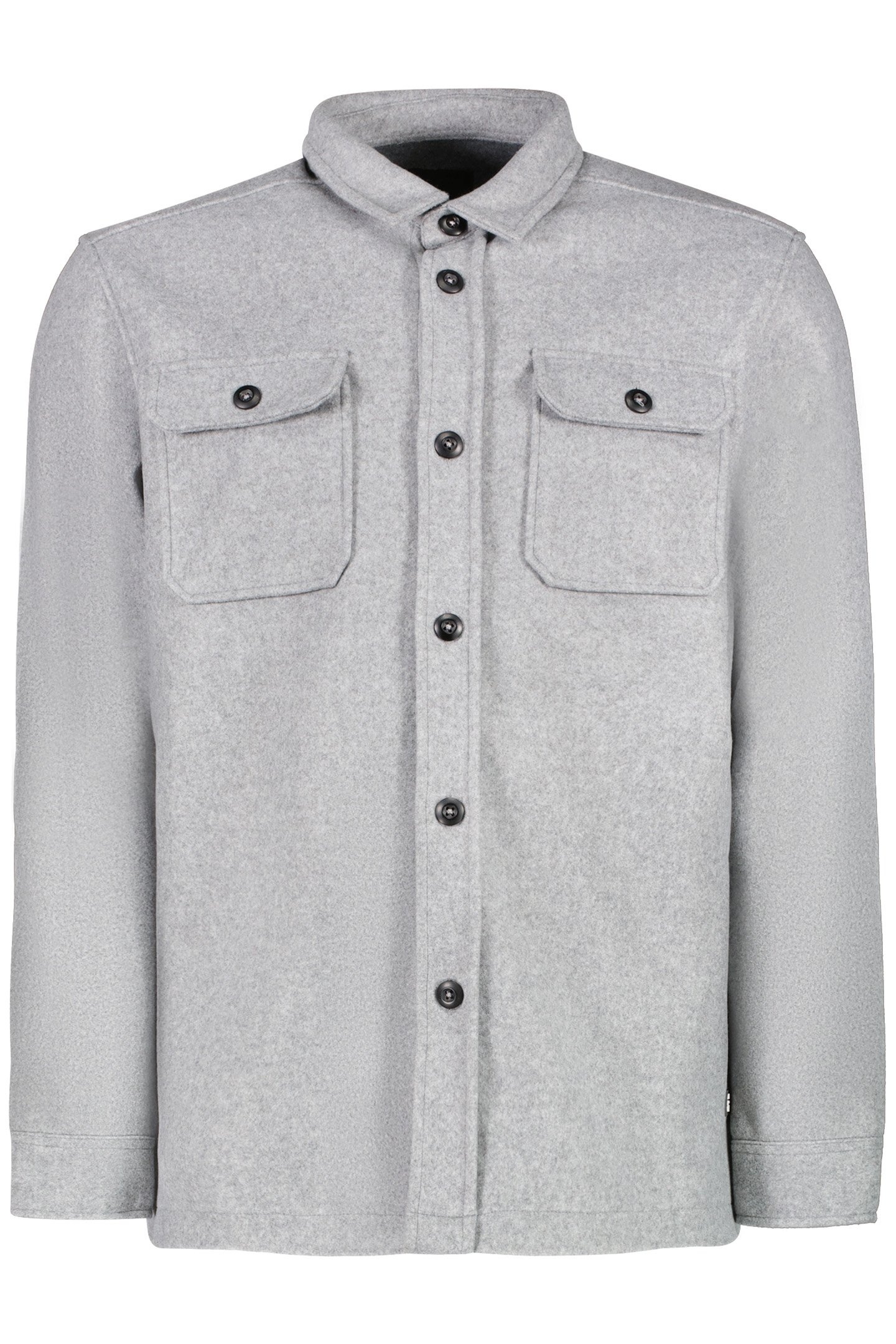 MITZEL SW SHIRT GREY MELEE 2