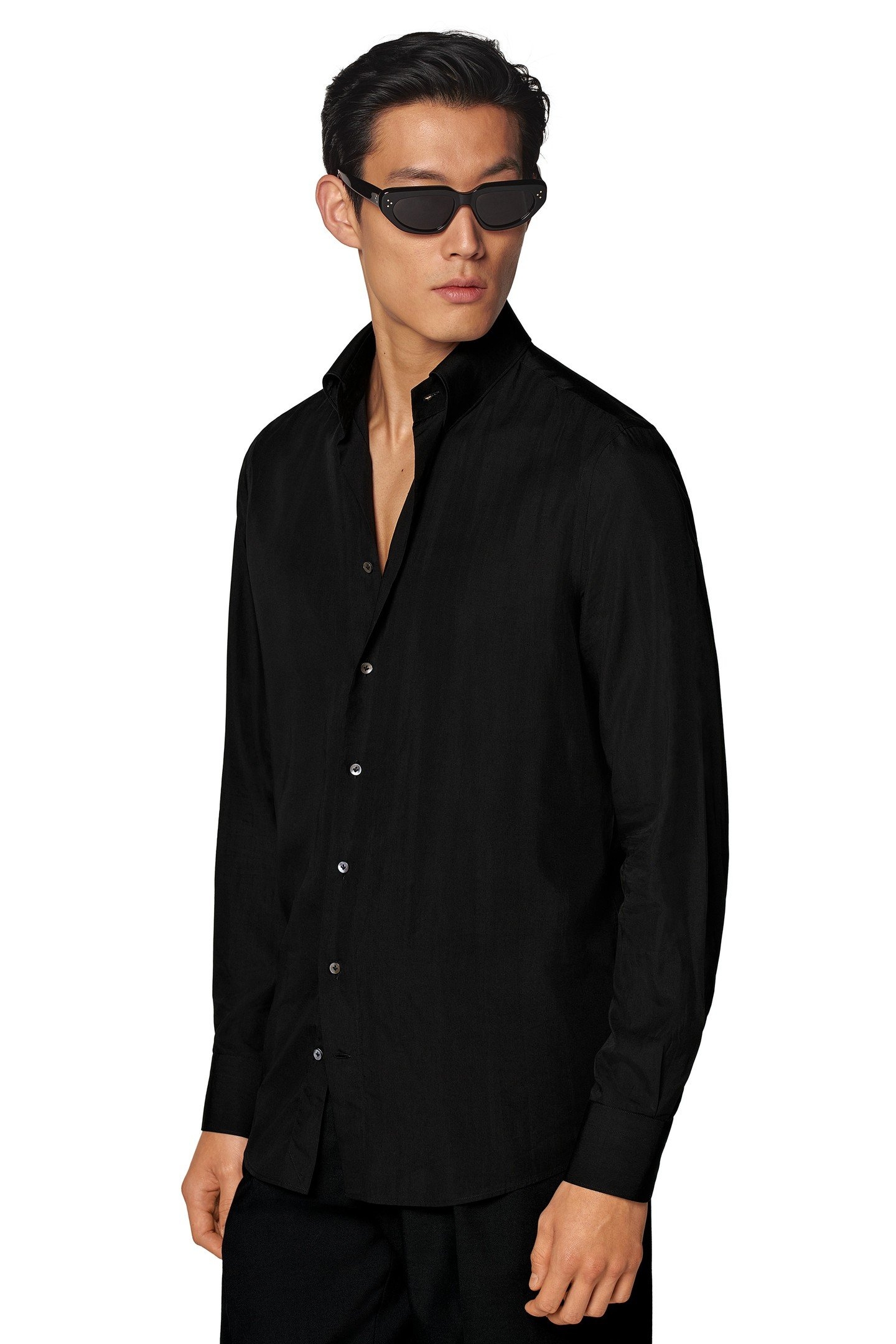 LYOCELL SILK BLACK BLACK 1