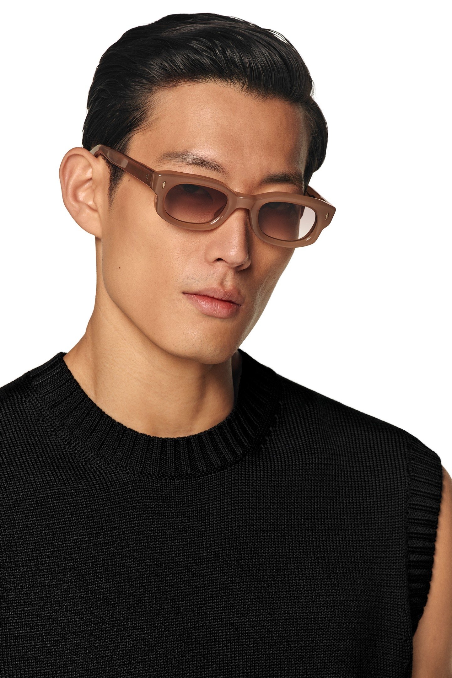 SLEVELESS CREW VEST BLACK BLACK 8