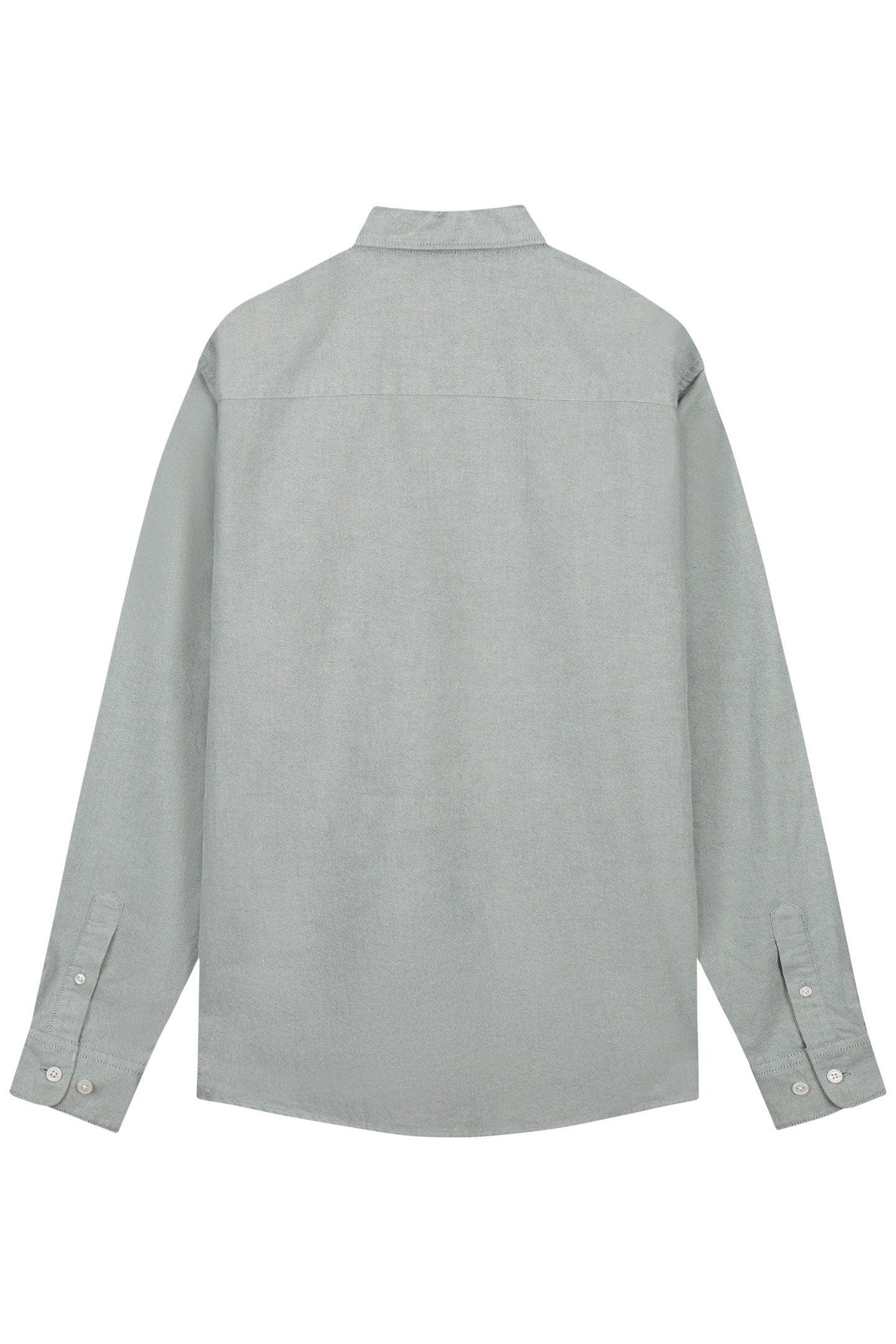 WAL – JAMES BRUSHED OXFORD REGULAR SHIRT GREEN 2