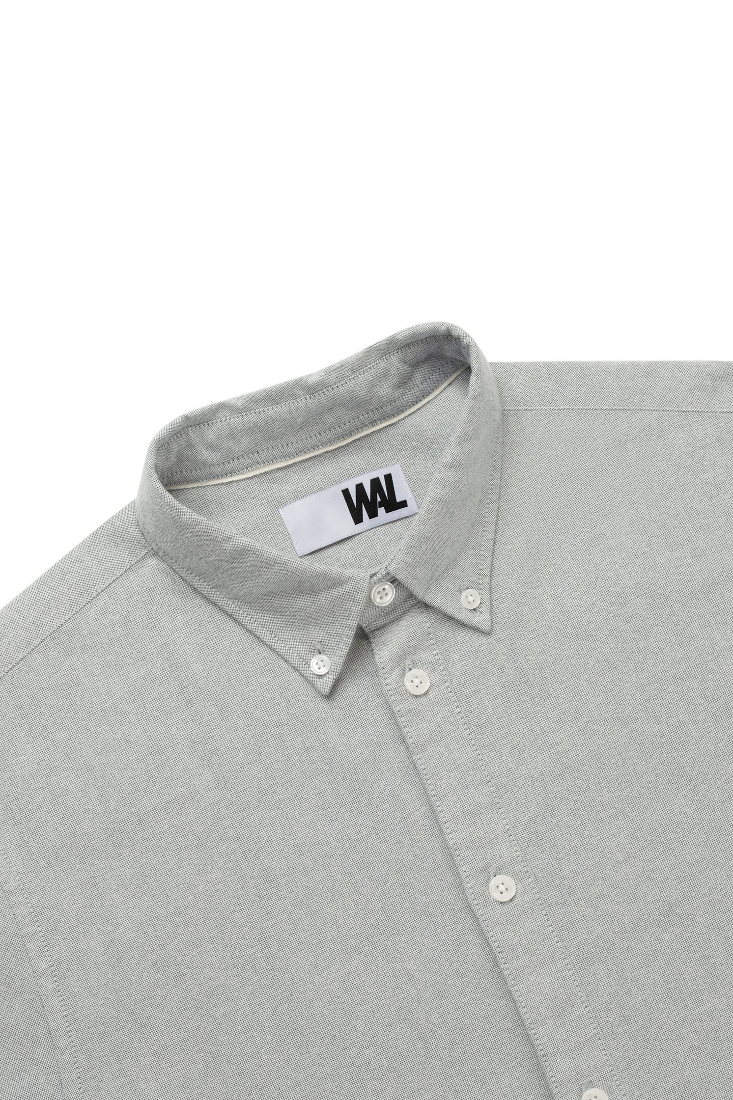 WAL – JAMES BRUSHED OXFORD REGULAR SHIRT GREEN 3