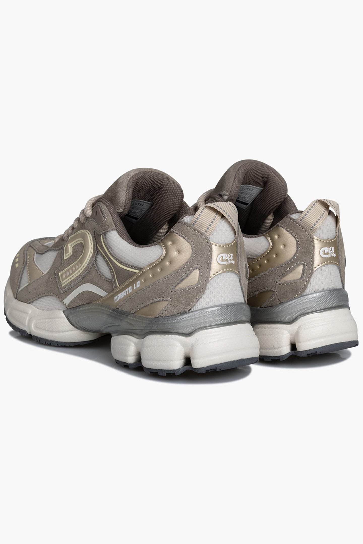 MARATO RUNNER -SUEDE/MESH BROWN 5