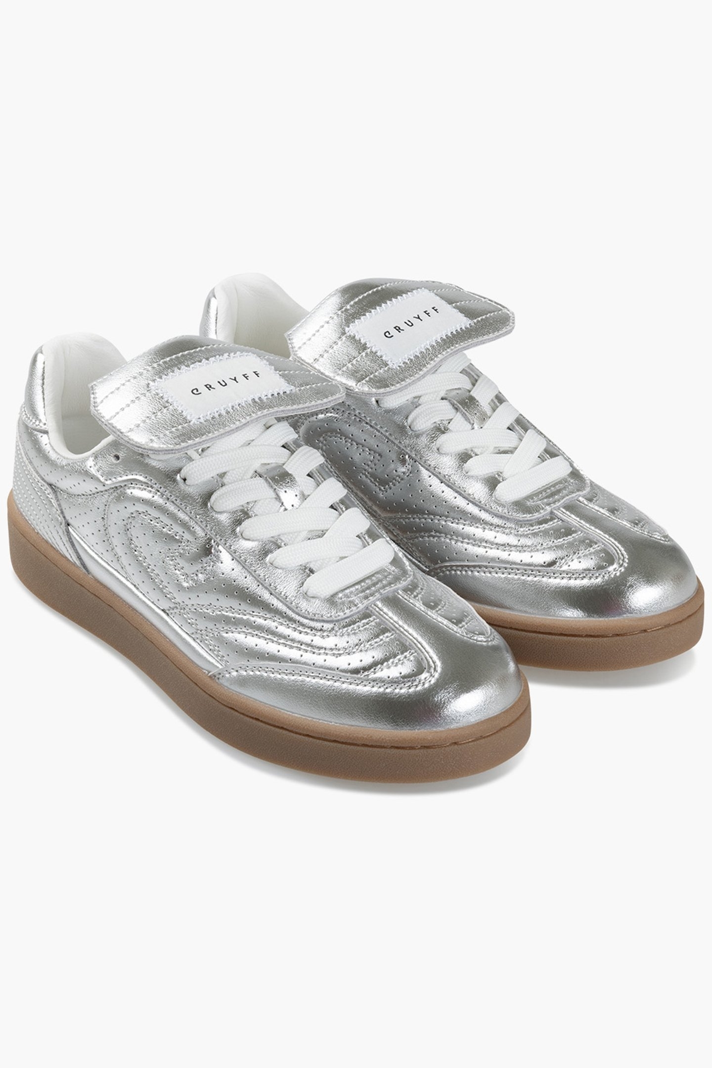 CALCIO CUP - METALLIC LEATHER SILVER 2
