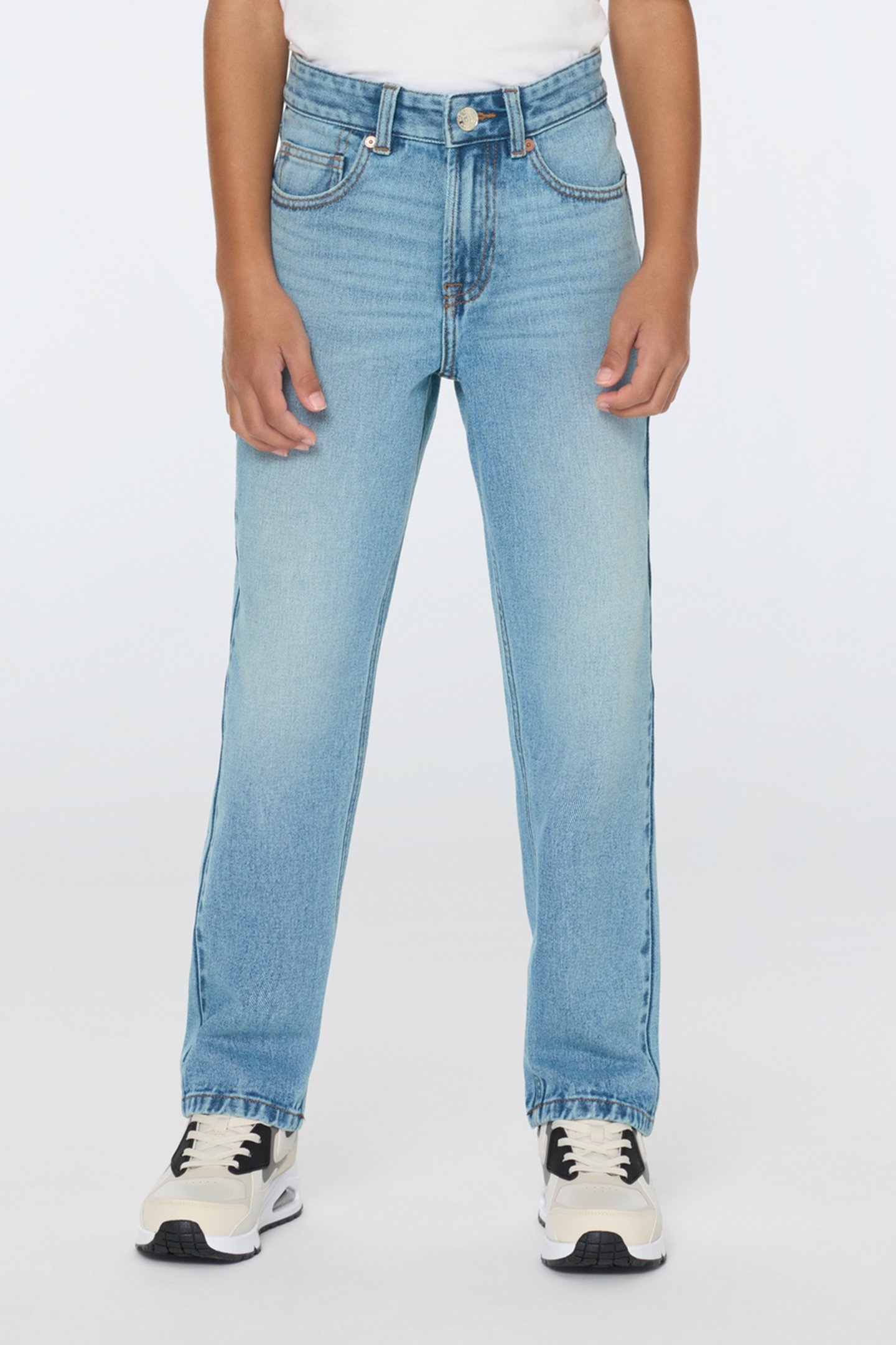 BOYS LIGHT 5PKT STRAIGHT FIT JEAN LT BLUE PASTEL 1