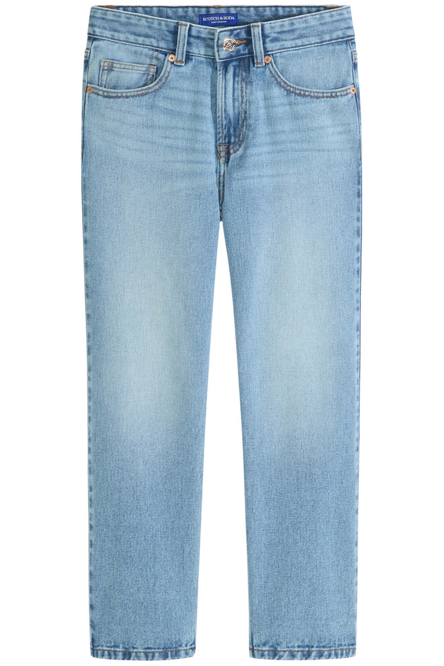 BOYS LIGHT 5PKT STRAIGHT FIT JEAN LT BLUE PASTEL 4