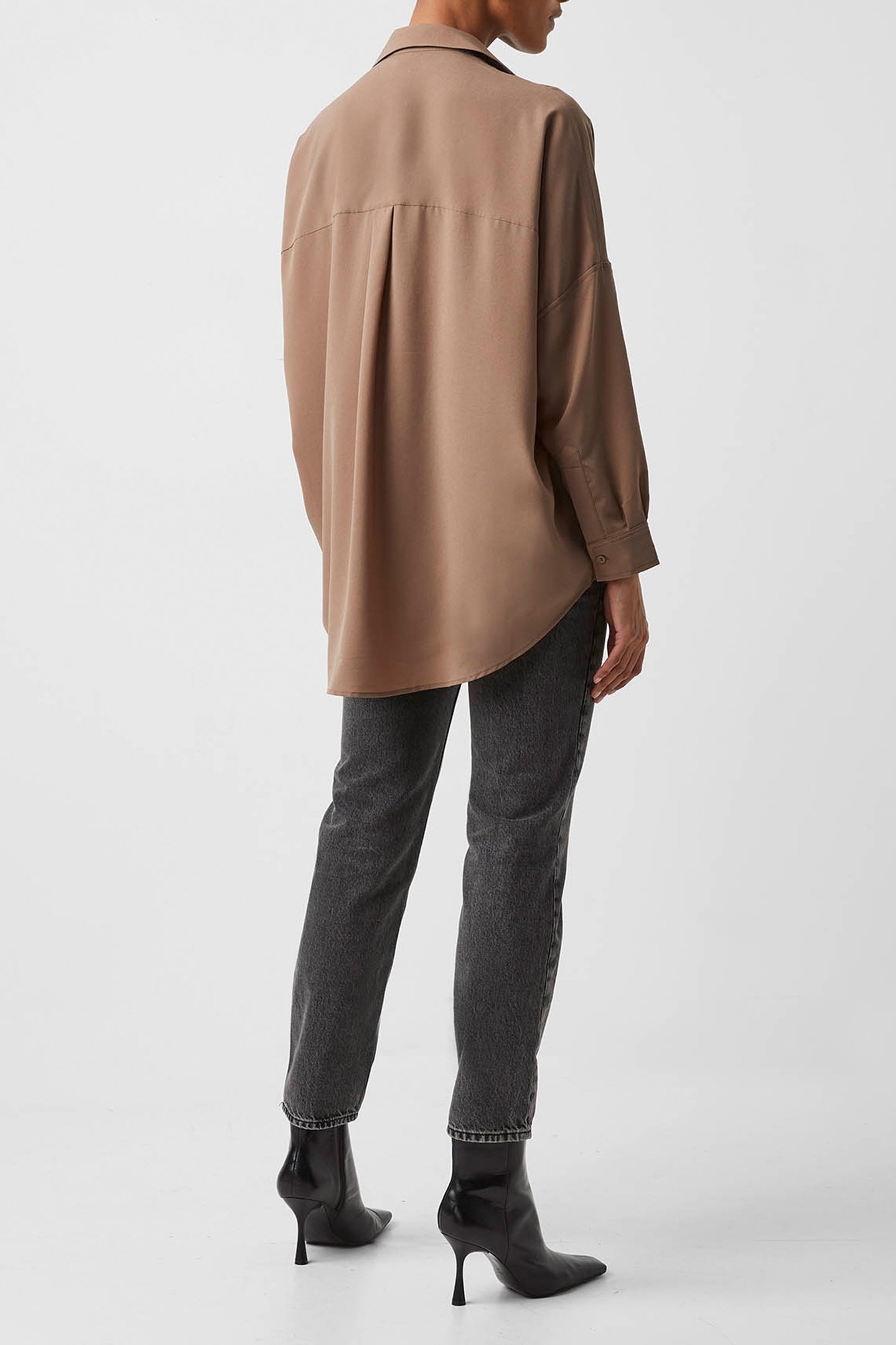 RHODES RECYCLED CREPE POPOVER MOCHA MOUSSE 3