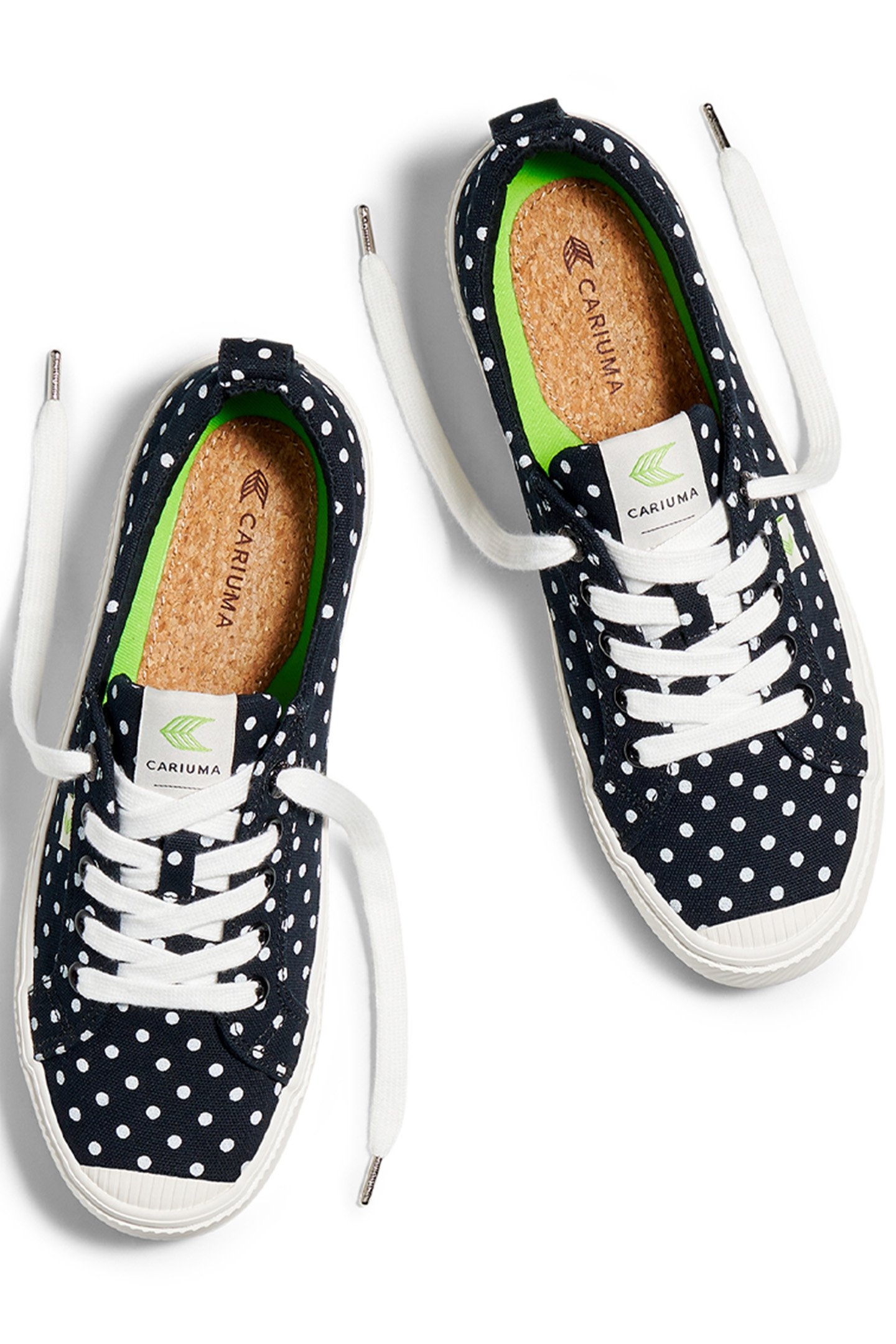 OCA CANVAS BLACK WHITE POLKA DOTS 3