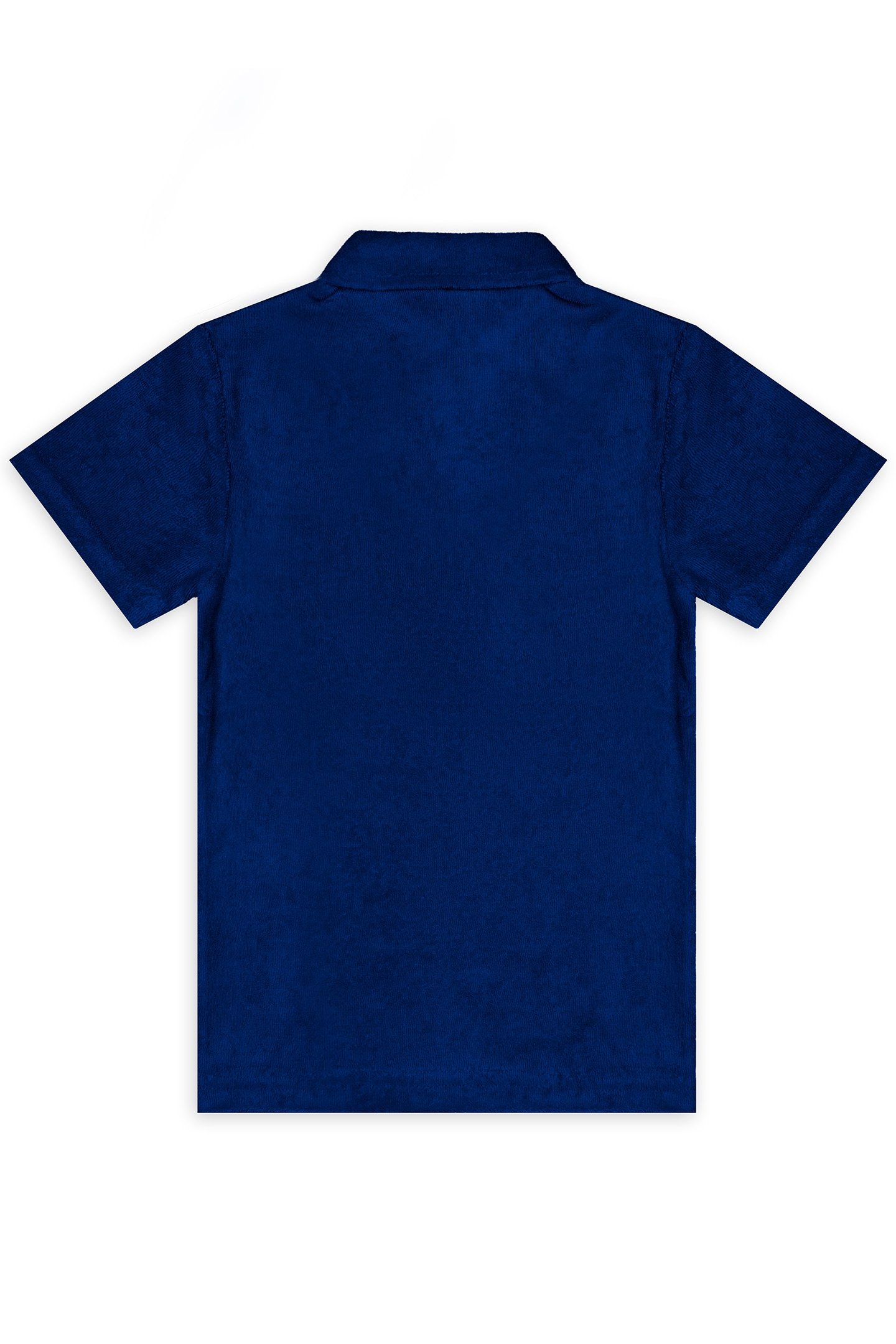 KIDS TERRY POLO BLUE 2