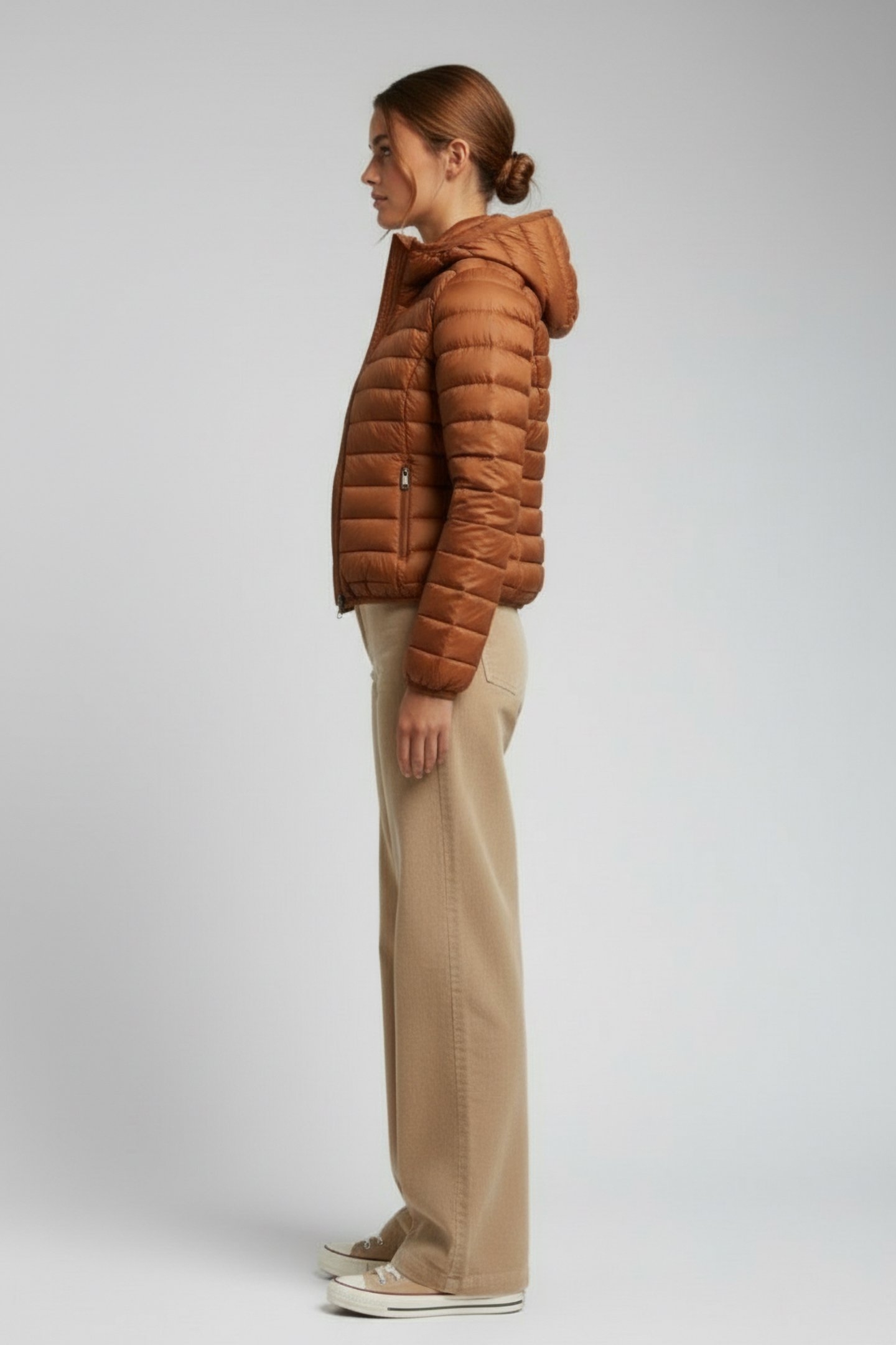 CLOE DOWN JACKET CARAMEL 4