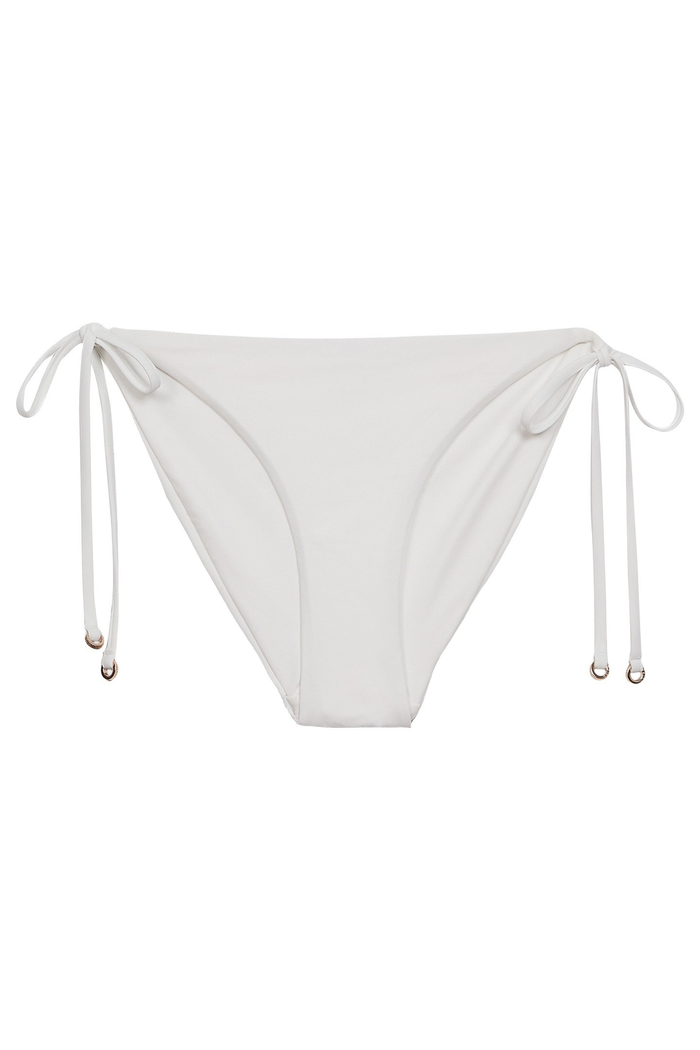TIE SIDE BIKINI BOTTOM WHITE 5
