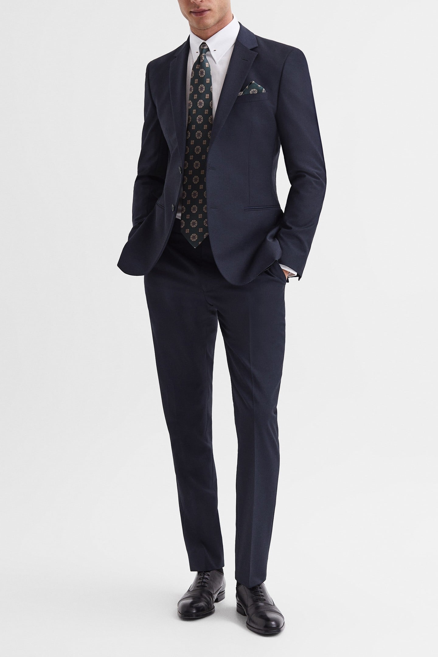 MODERN FIT TRAVEL TROUSER NAVY 2
