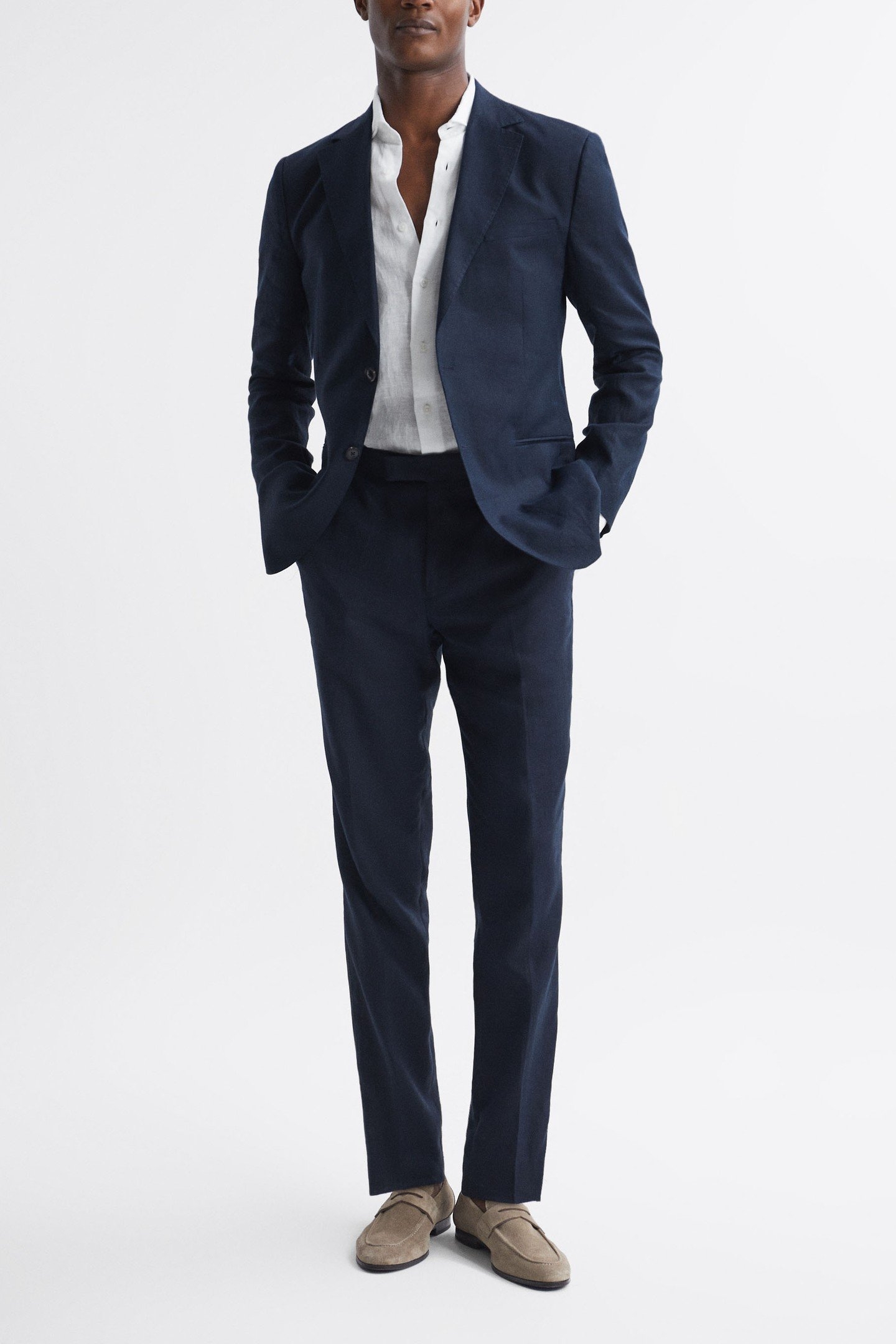 LONGSLEEVE LINEN SHIRT WHITE 3