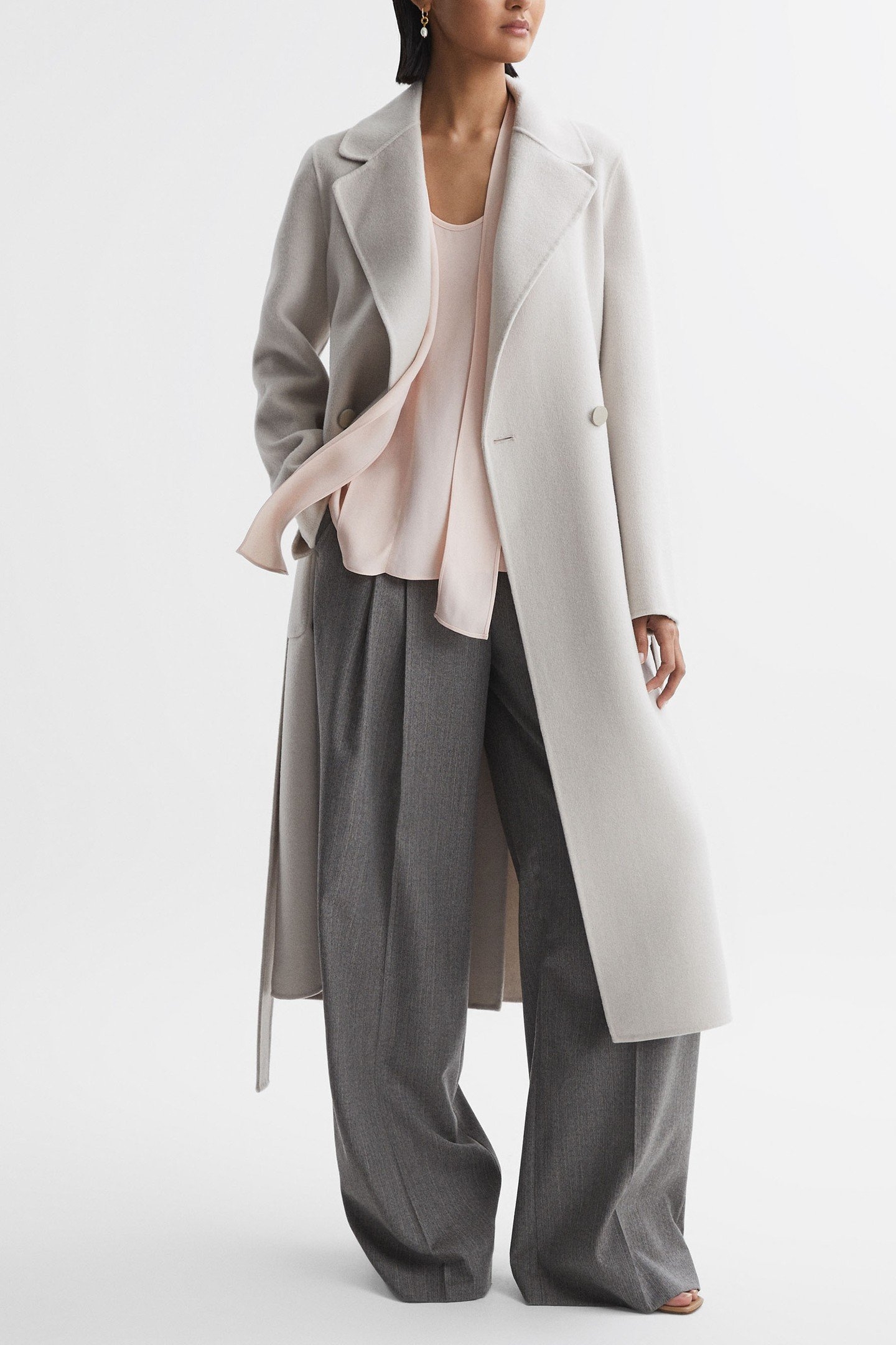 TIE NECK SHELL NUDE 2