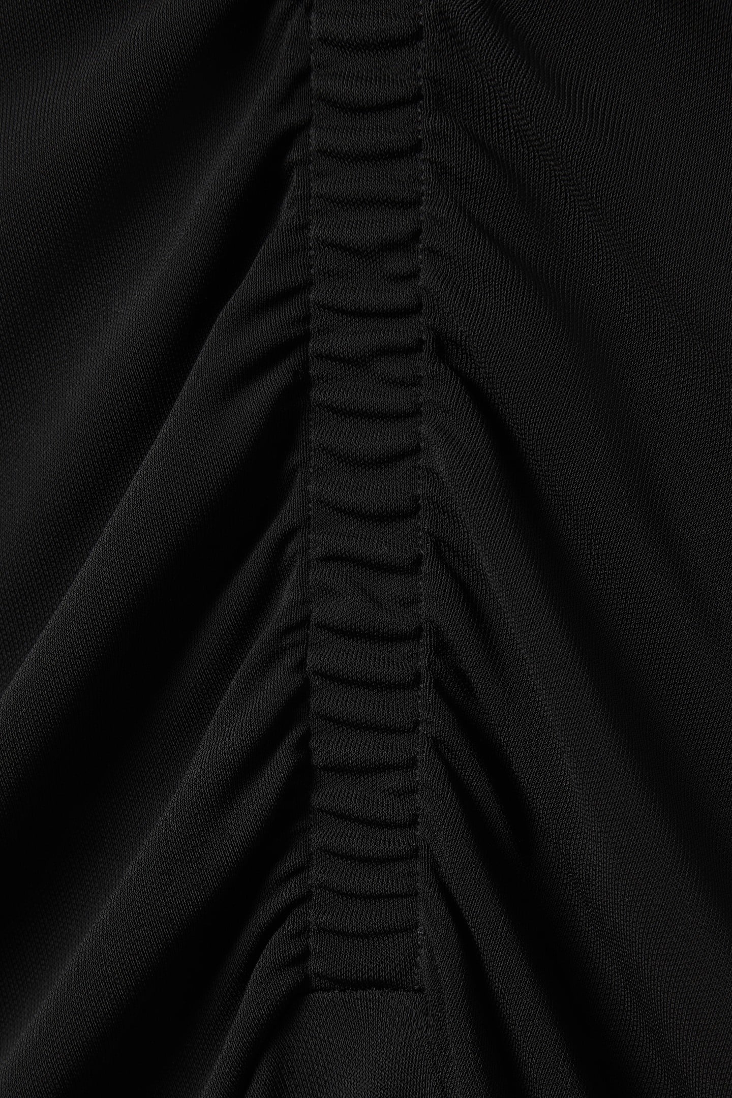 PRINTED TIE JERSEY BODYCON DRESS BLACK 6