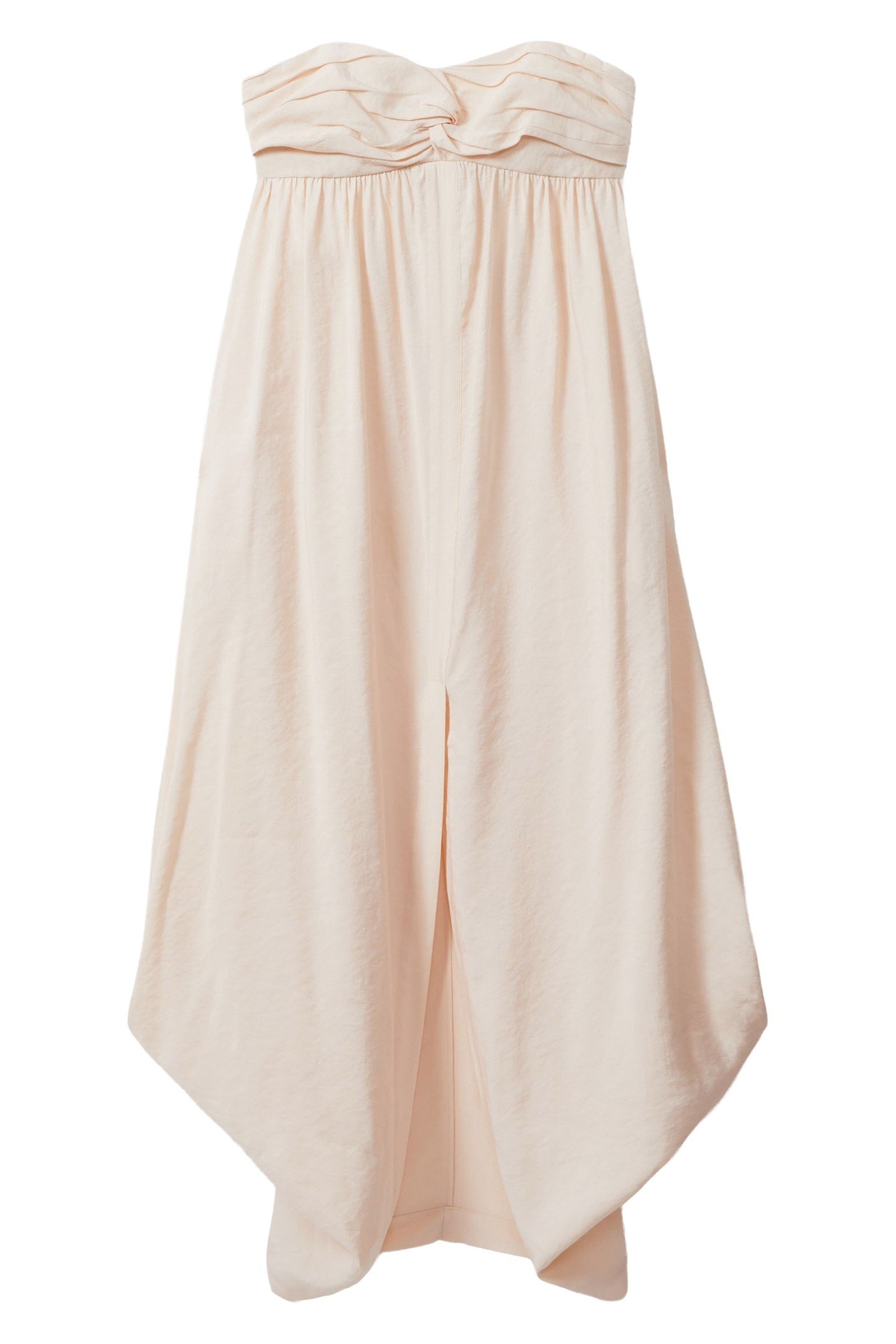 BUBBLE HEM MIDI DRESS NEUTRAL 4