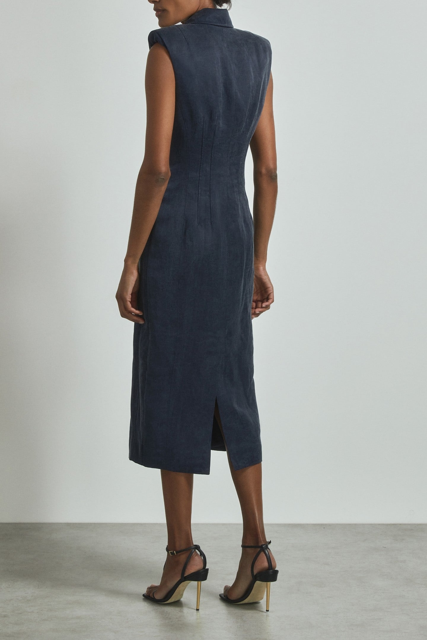 NAVY CUPRO DRESS NAVY 3