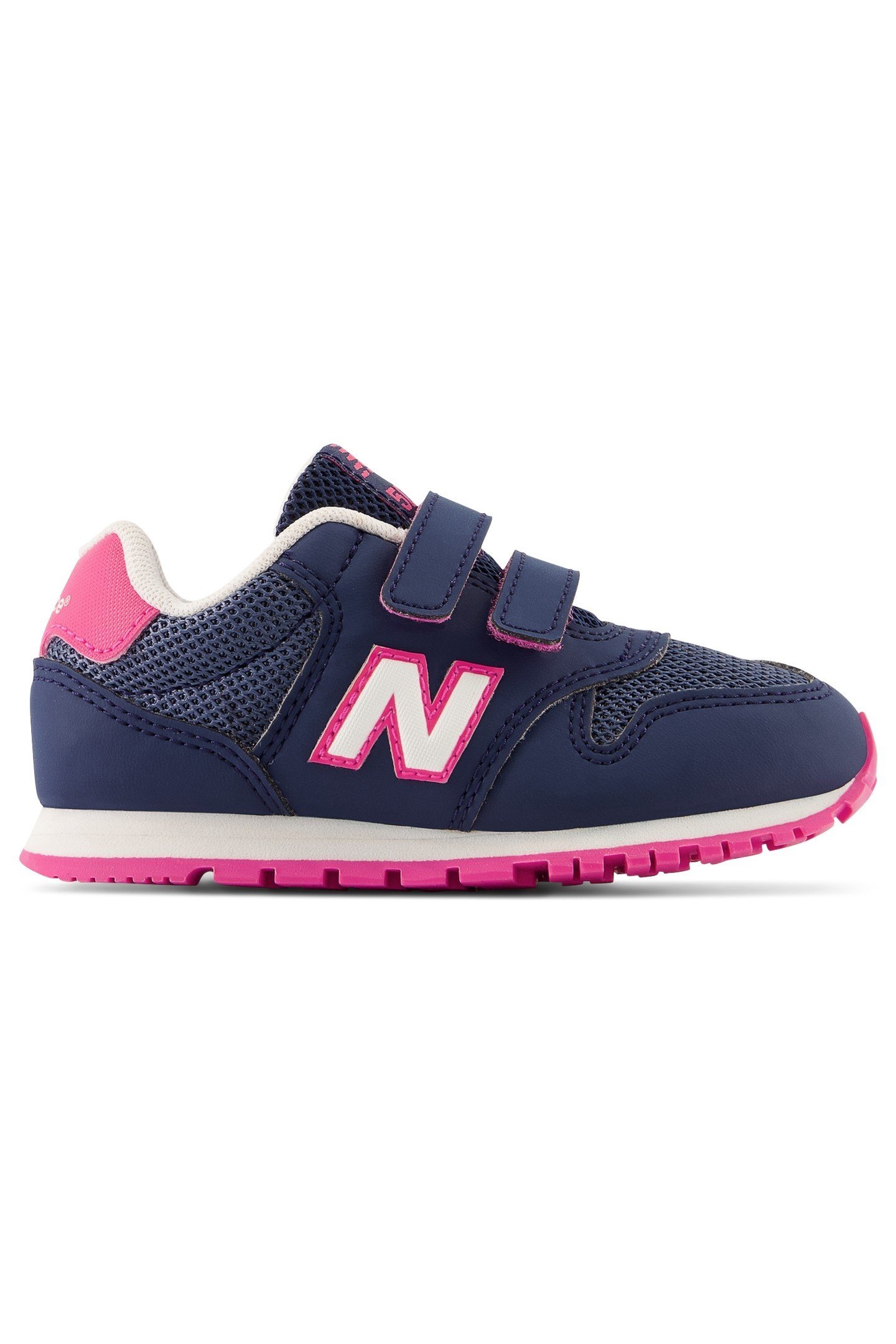 INFANT GIRLS 500 HOOK & LOOP SHOES NB NAVY 1