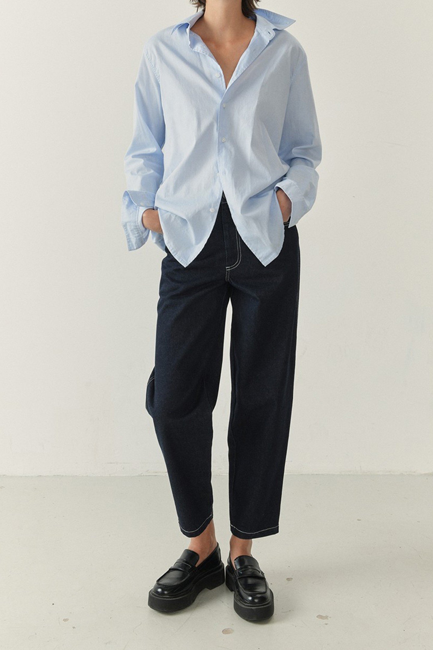 5 POCKETS JEANS RAW 4